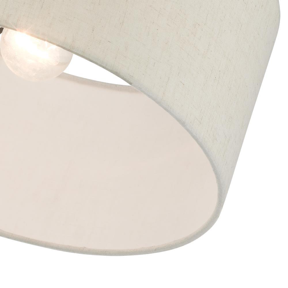 Darian Fabric Semi Flush Mount