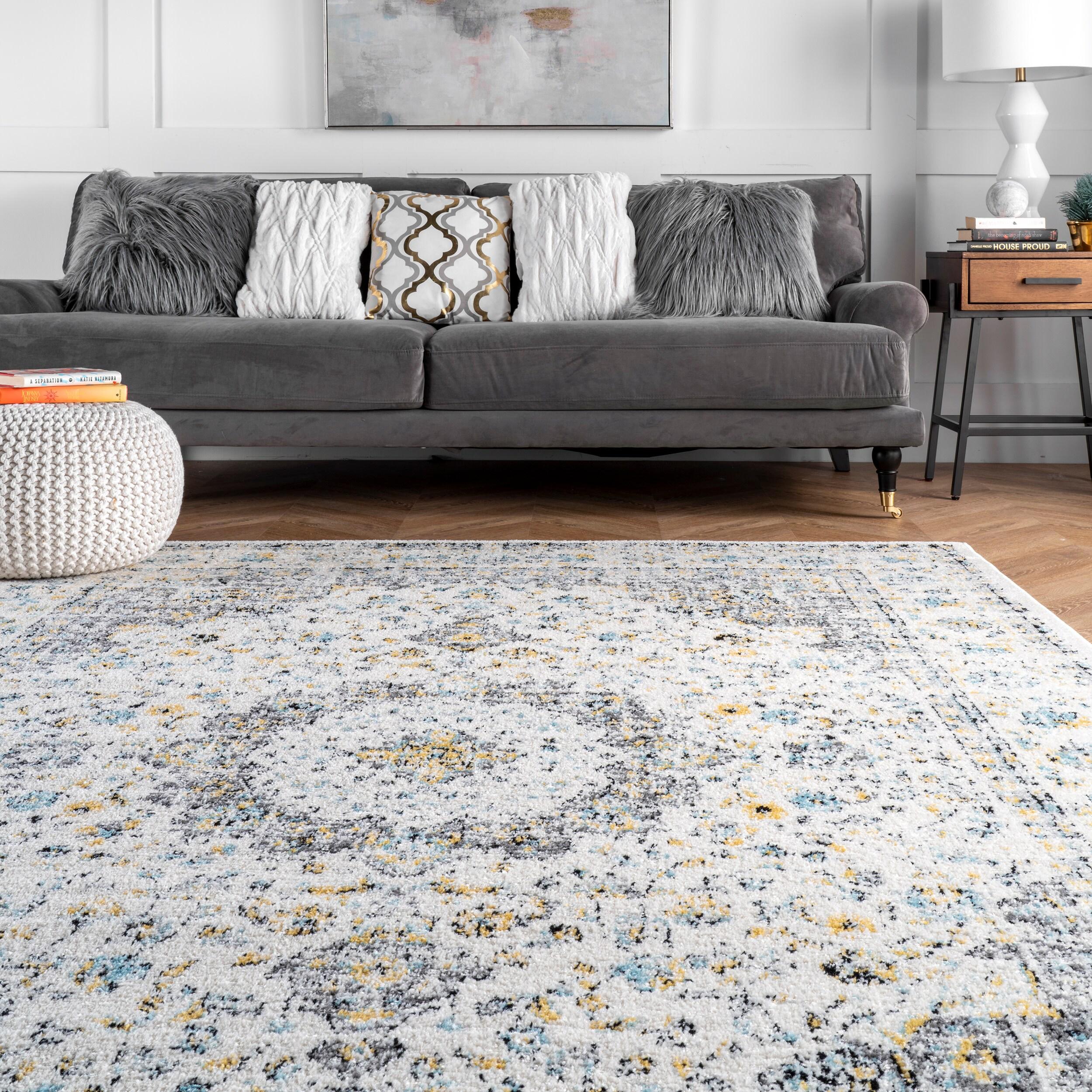 nuLOOM Paisley Vintage Persian Area Rug, 2' x 3', Verona Grey