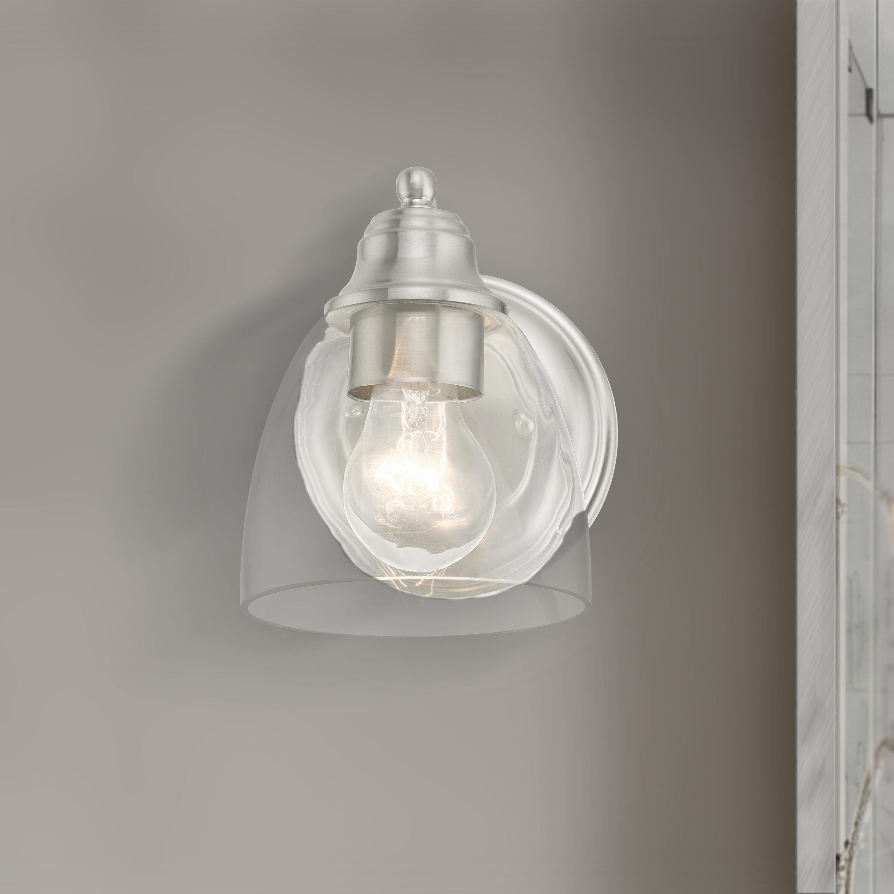 Livex Lighting Montgomery 1 - Light Vanity in  Brushed Nickel