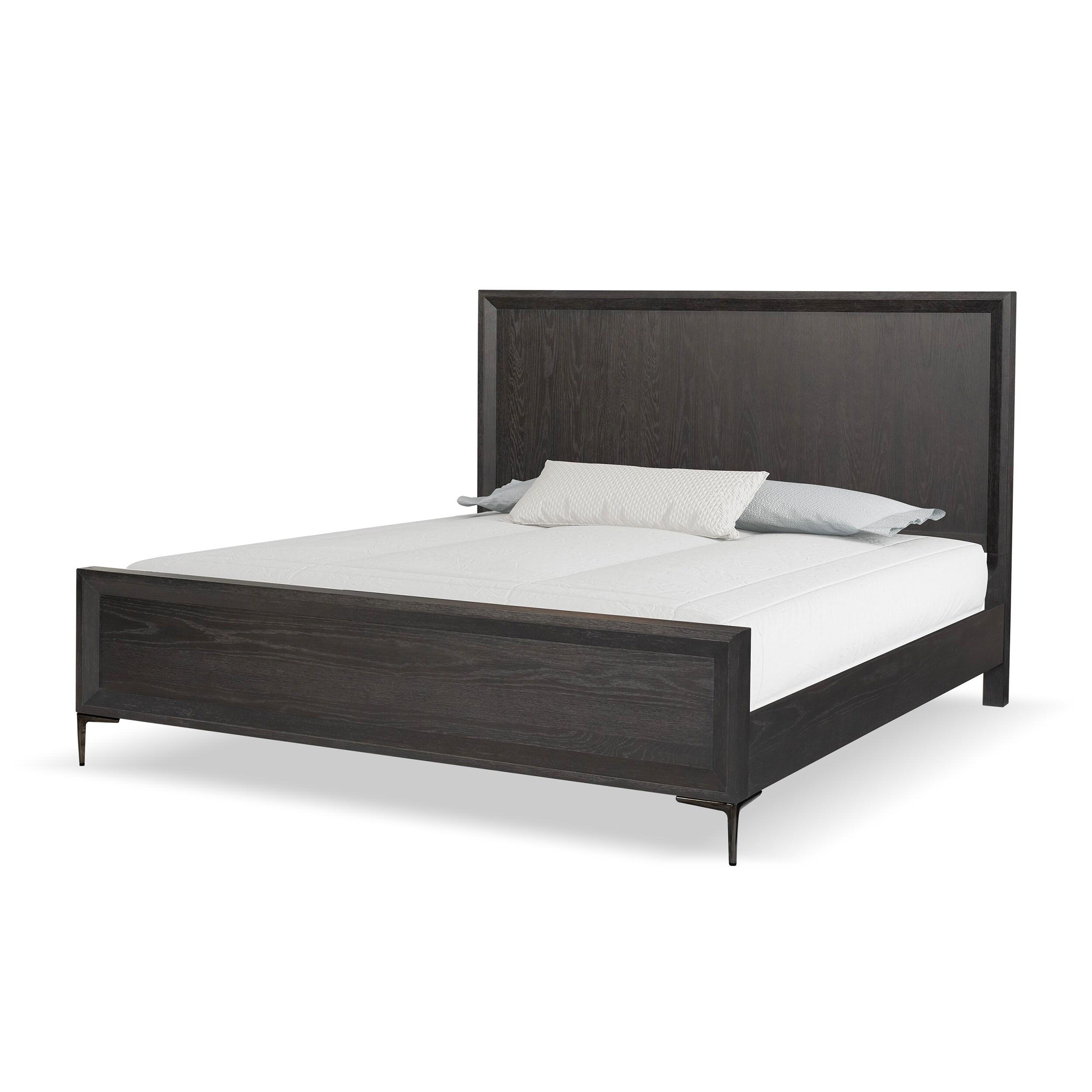 Furniture of America Brio Solid Wood Queen Panel Bed, Espresso
