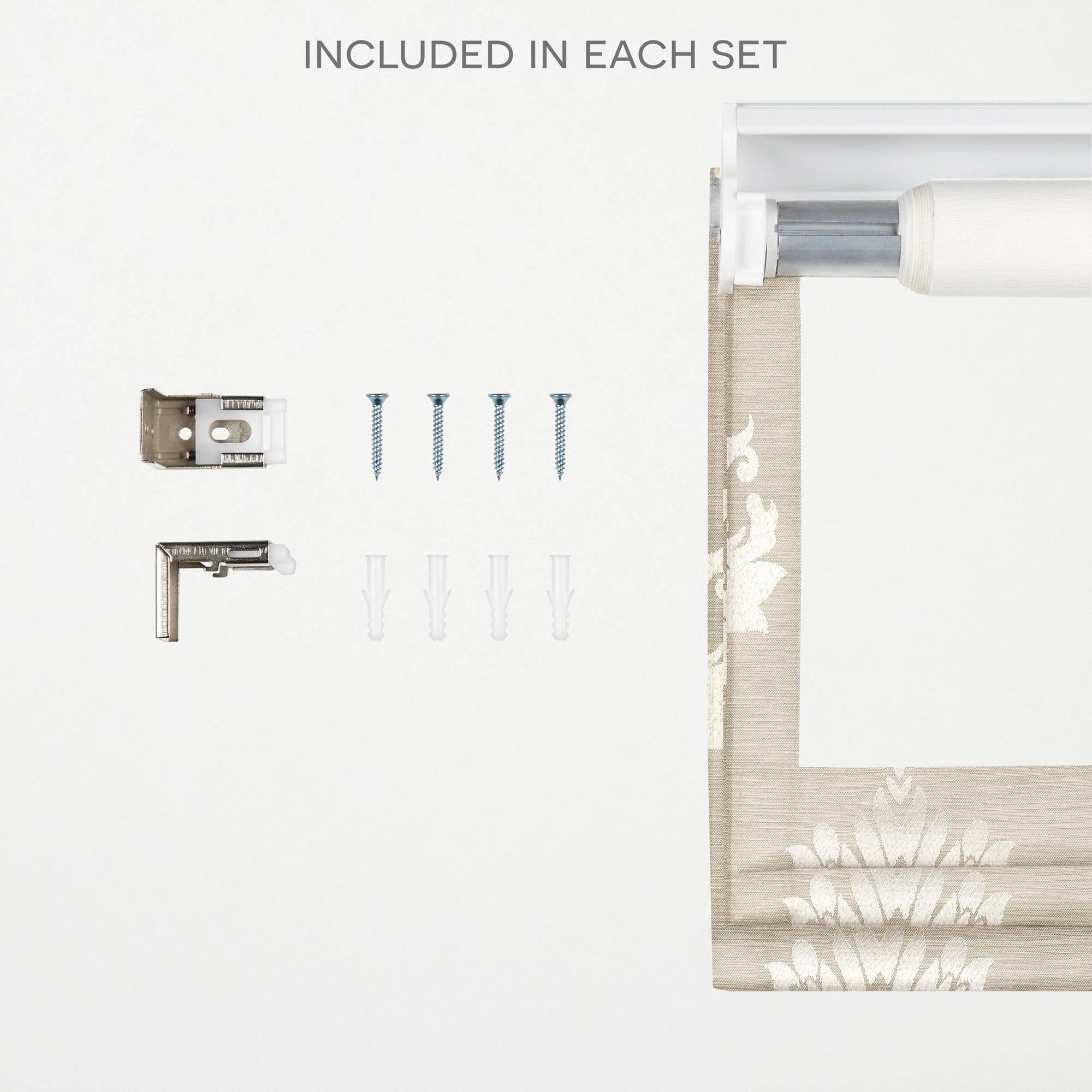 Amalgamated Textiles Exclusive Home Marseilles Damask 100% Blackout Roman Shade