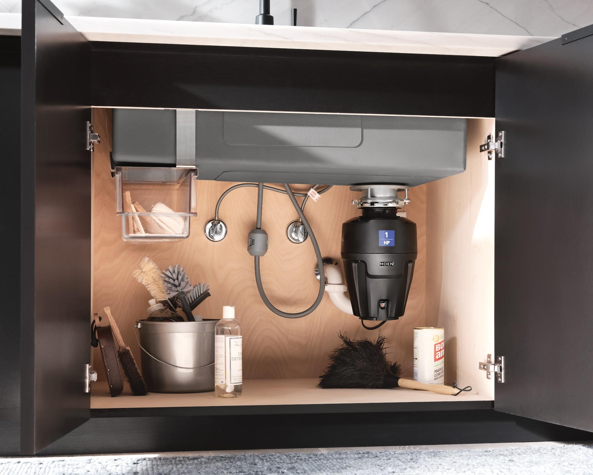 Chef Series EX100C 1HP Garbage Disposal with 360 Clean Rinse