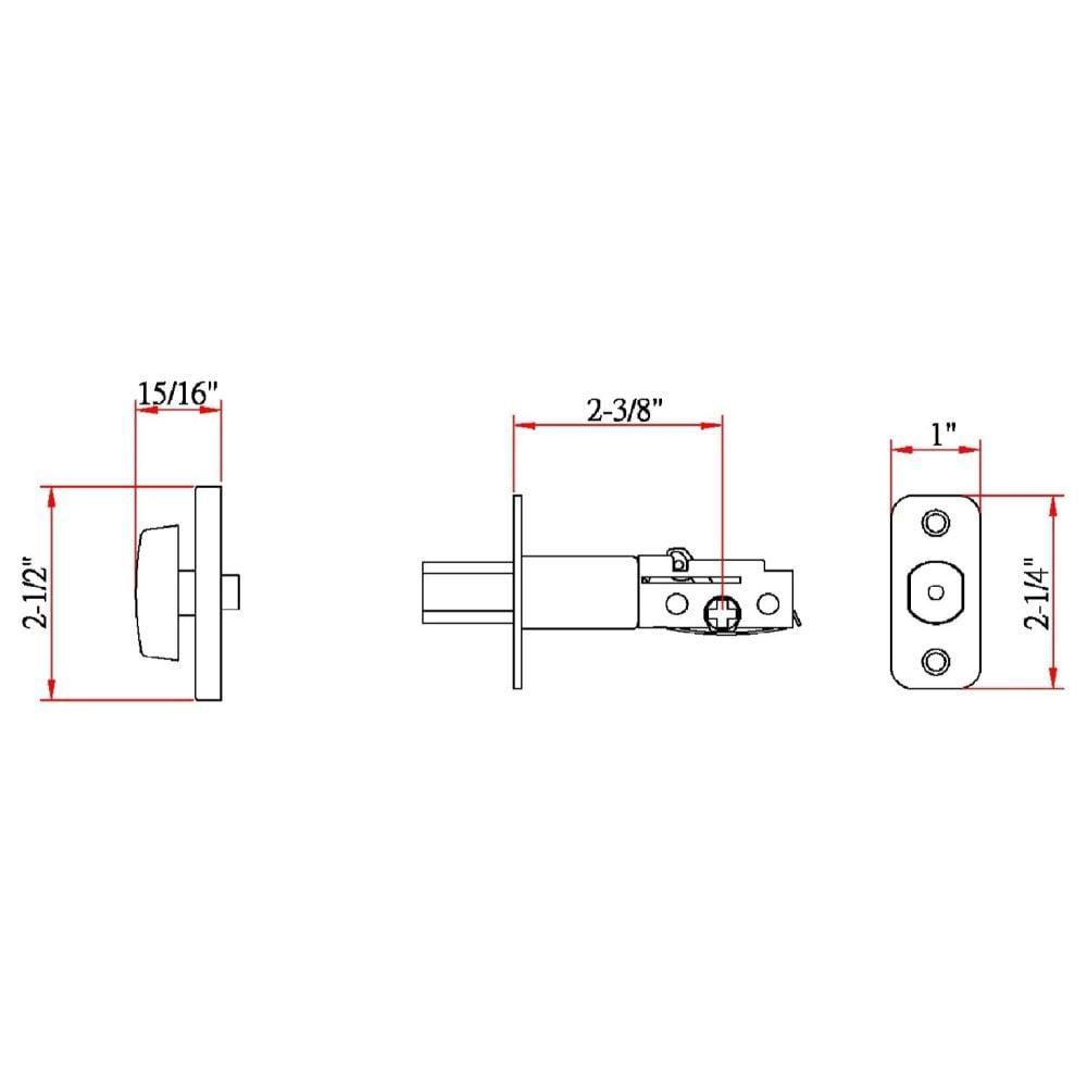 Single Cylinder Deadbolt