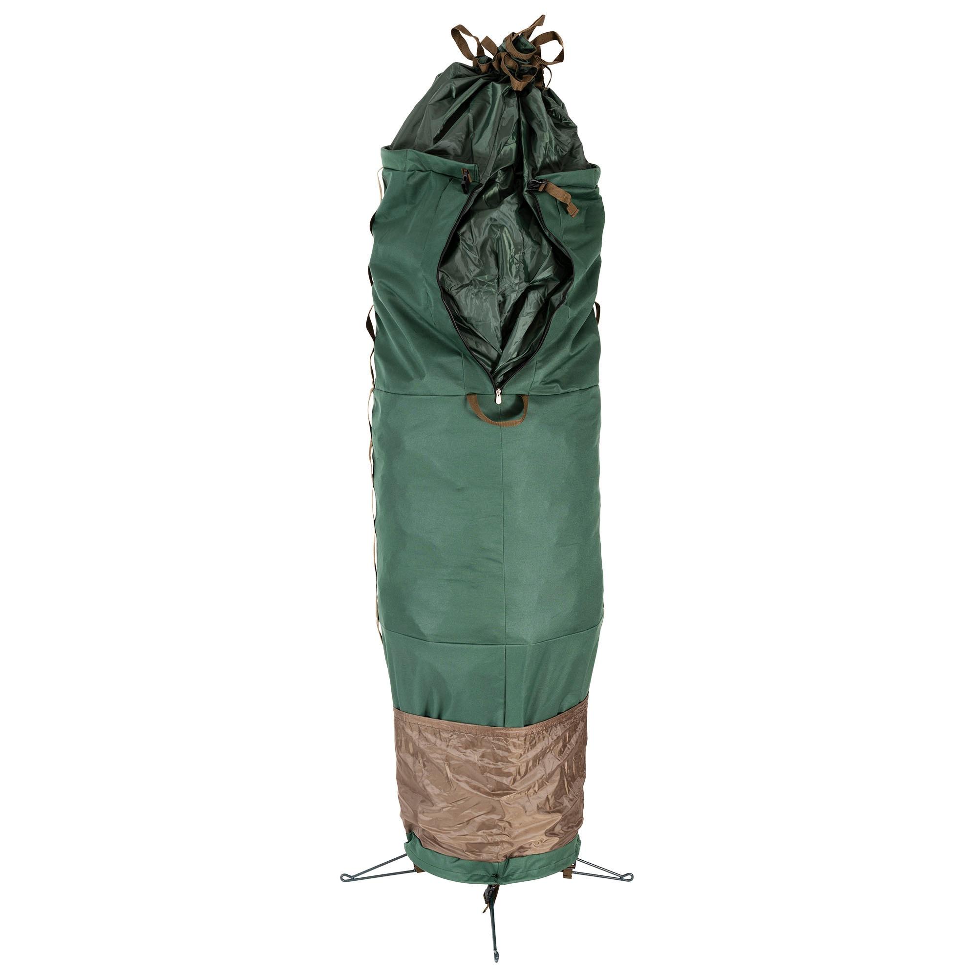 Green Upright Christmas Tree Storage Bag with Reinforced Handles