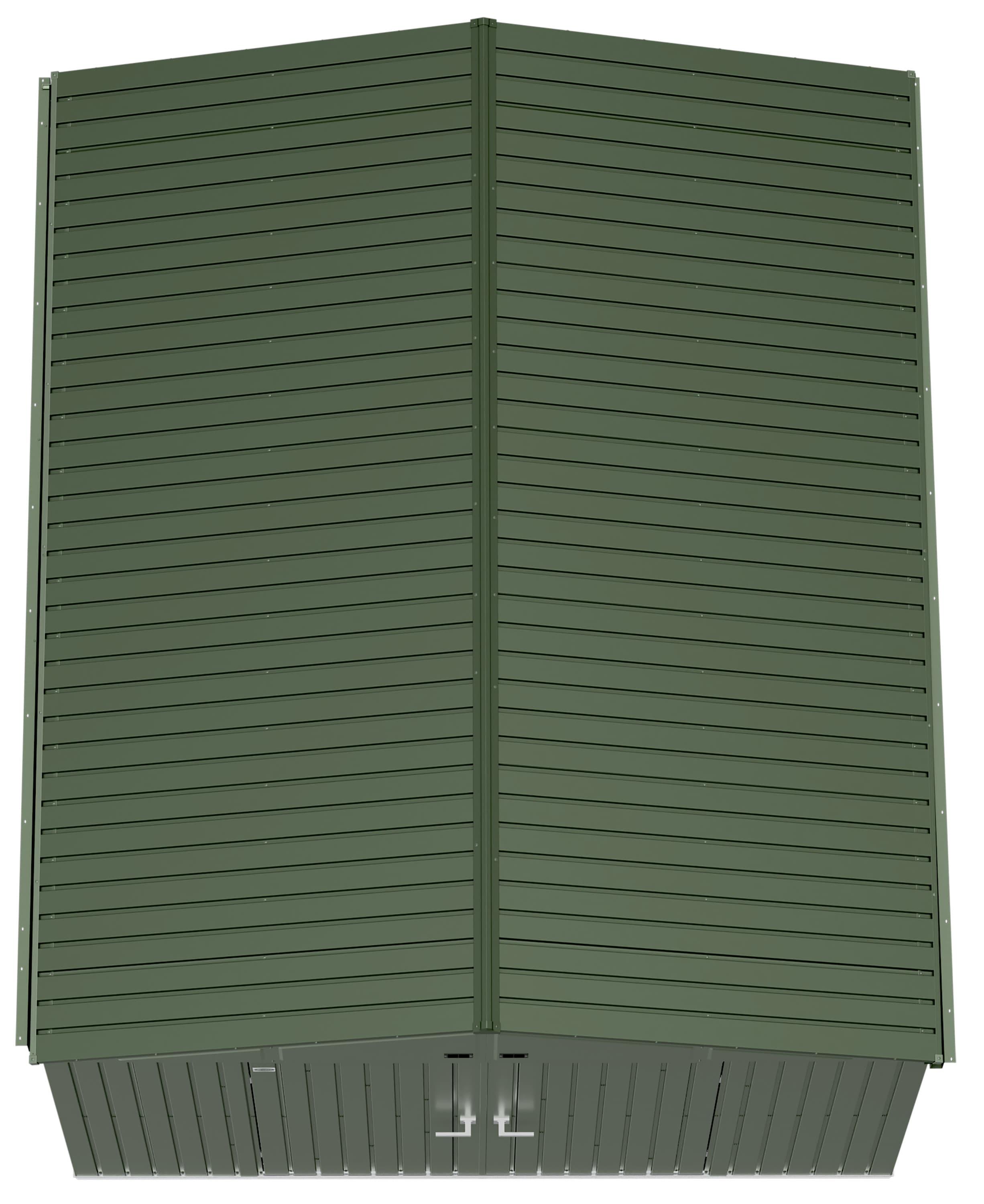 Arrow Scotts Lawn Care Storage Shed, 10x12, Green
