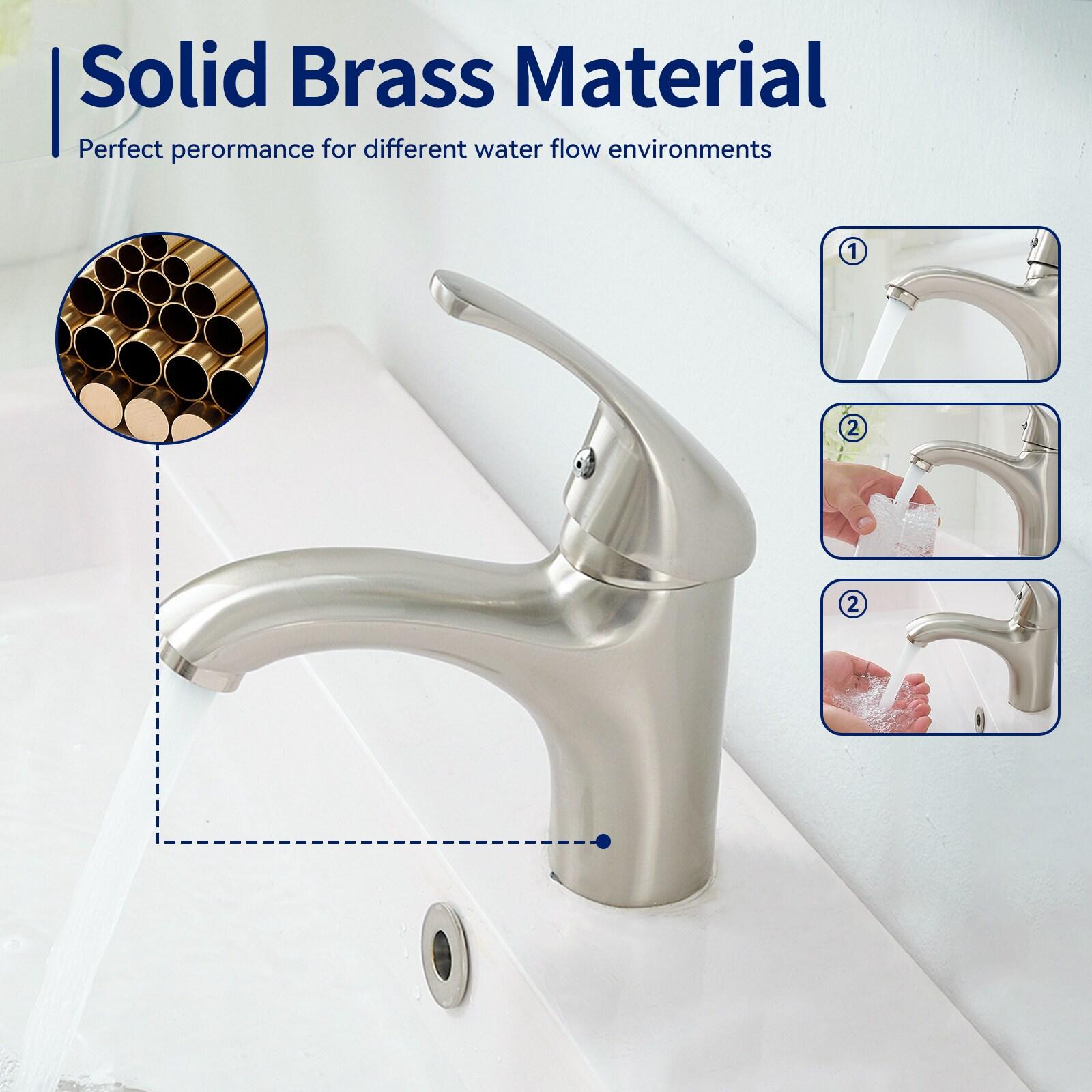 Single-Hole Single-handle Bathroom Faucet