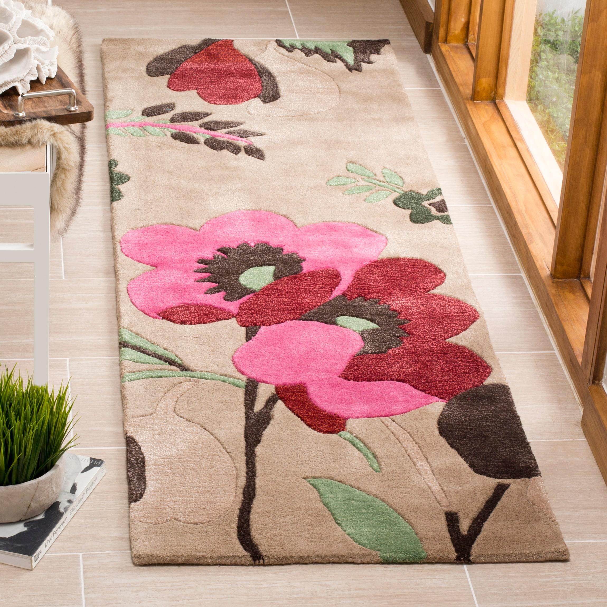Safavieh Bella Hand Tufted Wool Floral Rug