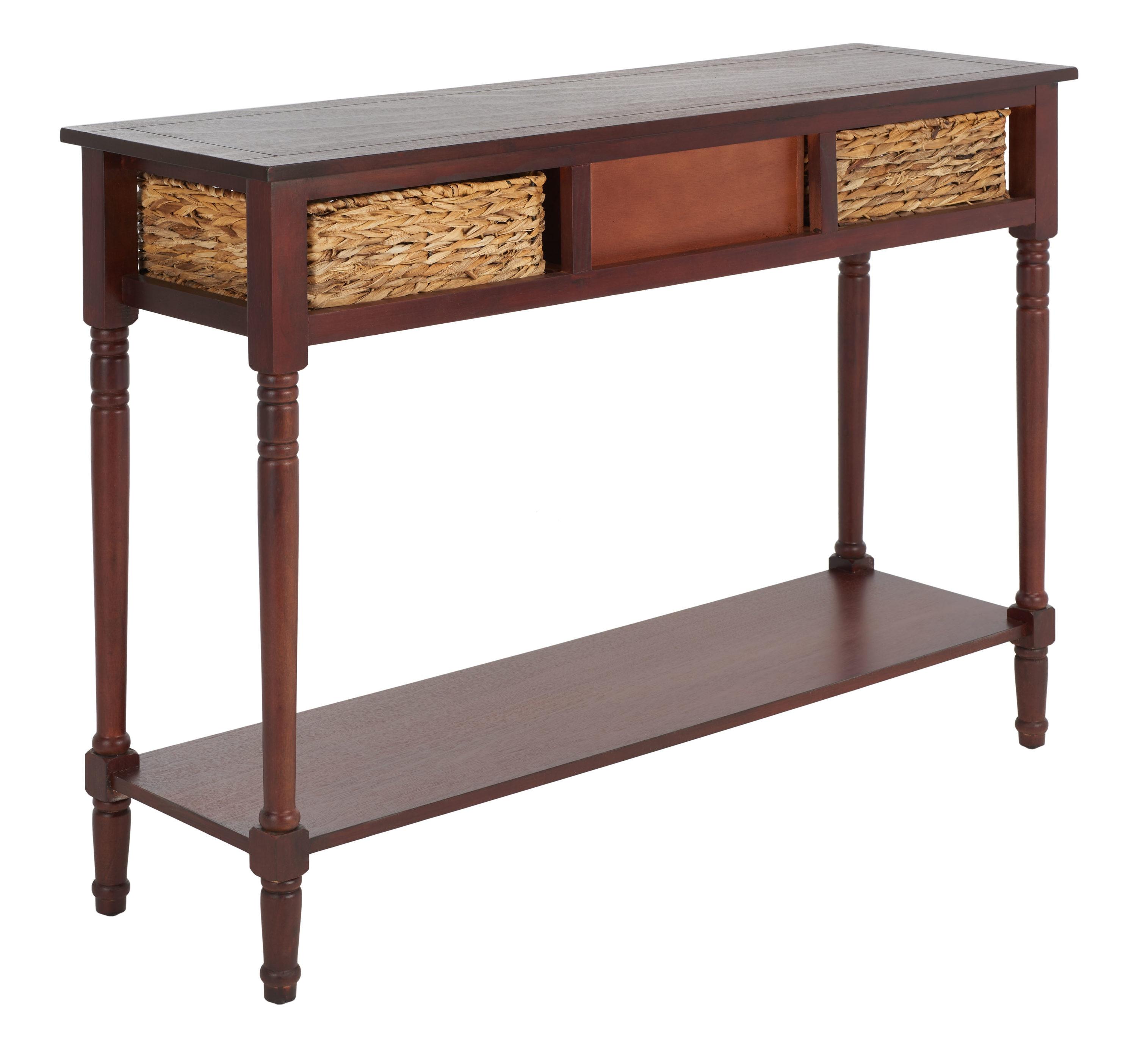 Christa Console Table - Cherry - Safavieh