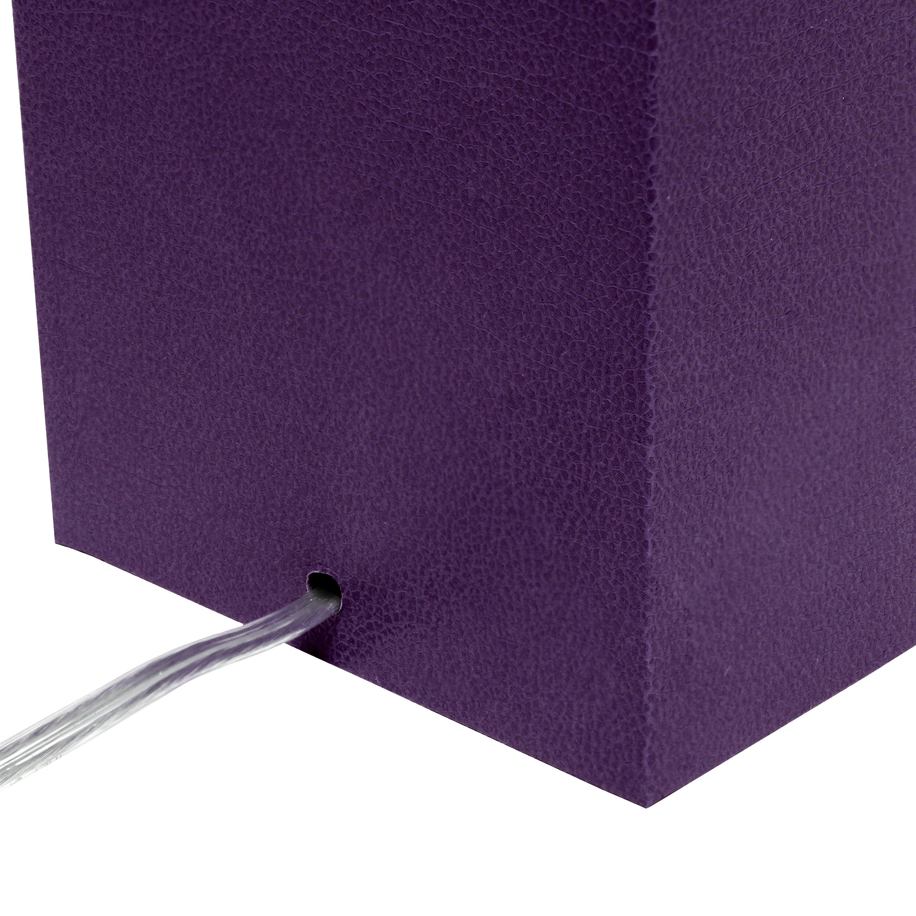 All the Rages 21" Base Table Lamp with White Rectangular Linen Shade