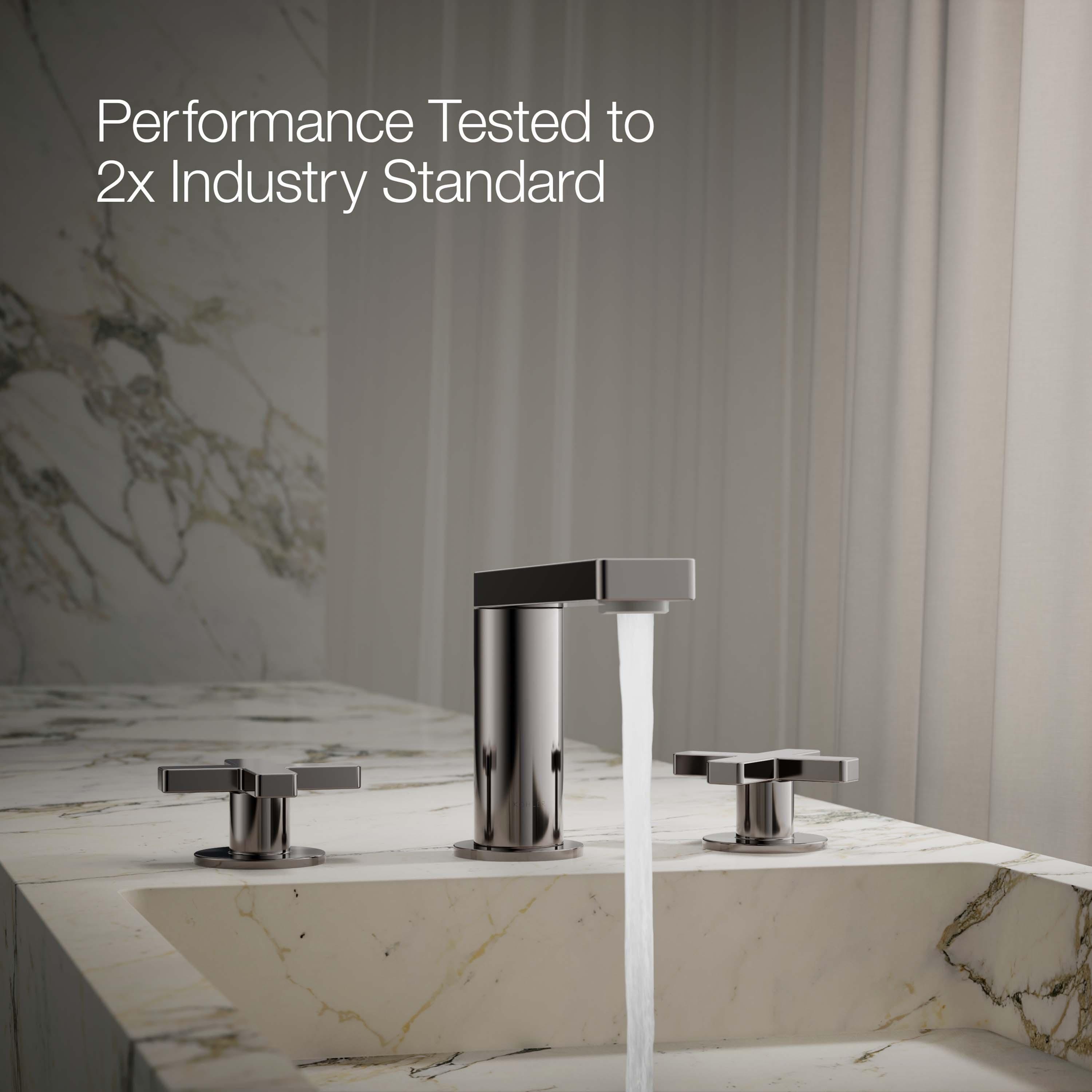 Kohler Widespread Bathroom Sink Faucet with Cross Handles