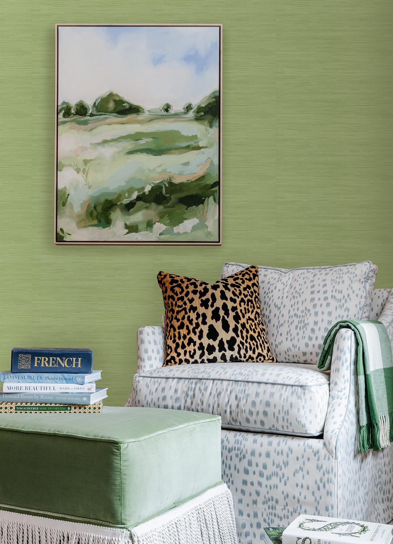 18 ft x 20.5 in x 0.025 in Grasscloth Peel and Stick Wallpaper Roll