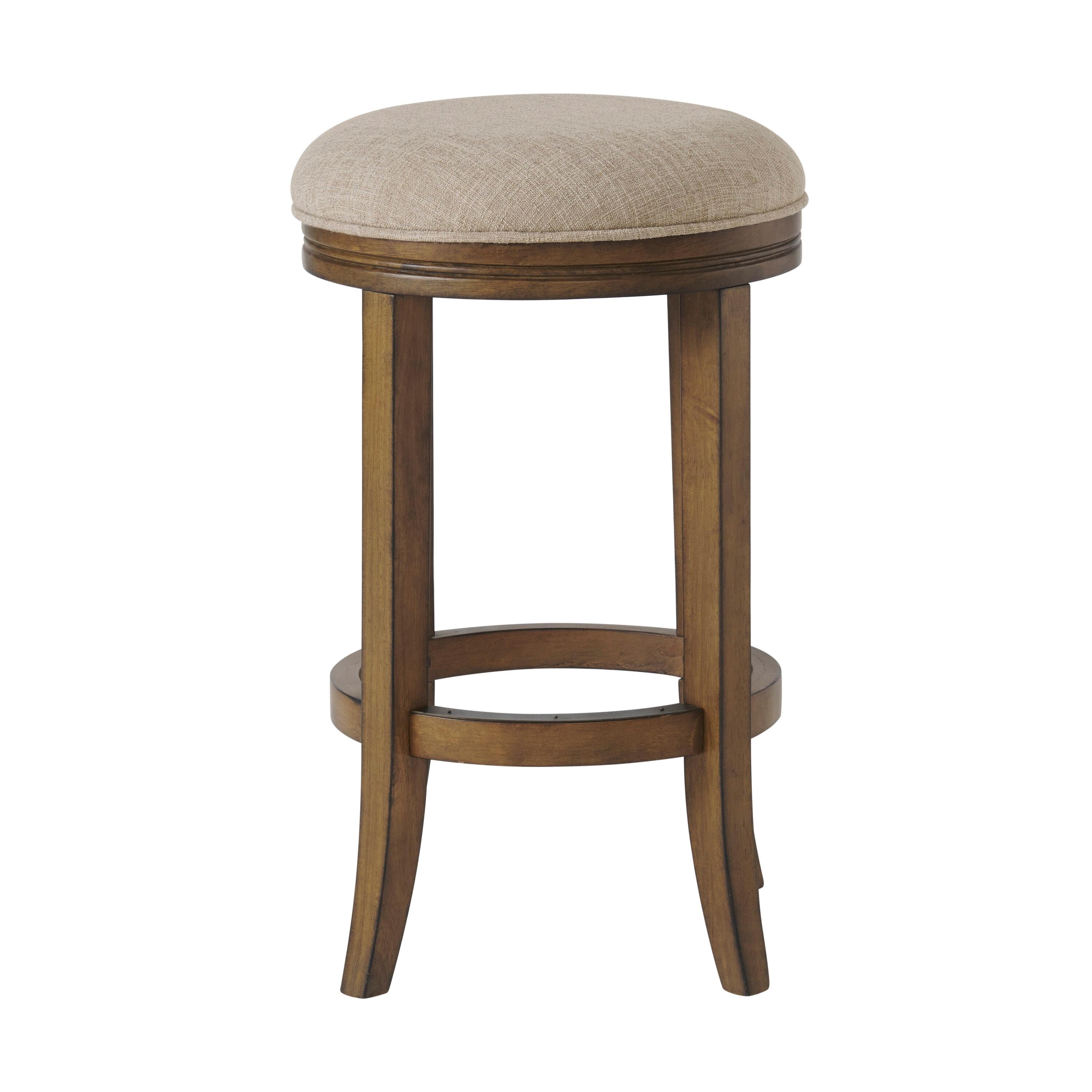 Natick Solid Rubber Wood Counter And Bar Stool