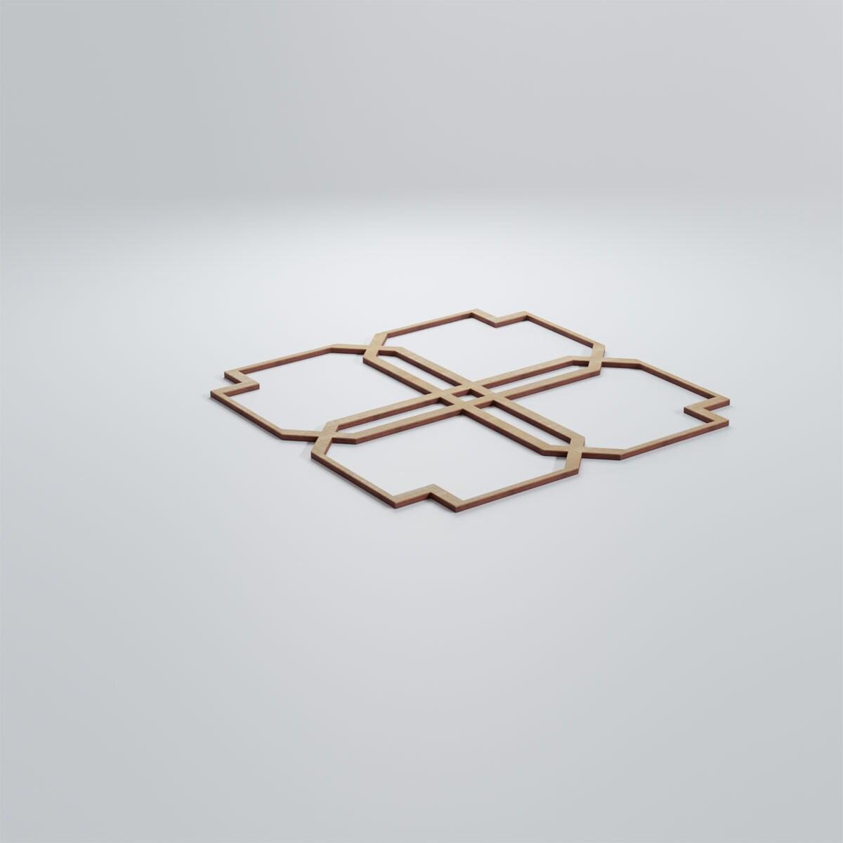 Ekena Millwork Englewood Decorative Fretwork Wood Wall Panels