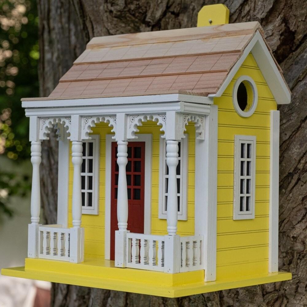 Home Bazaar Classic Series Bristol Cottage 11.75 in x 10.5 in x 9 in Birdhouse