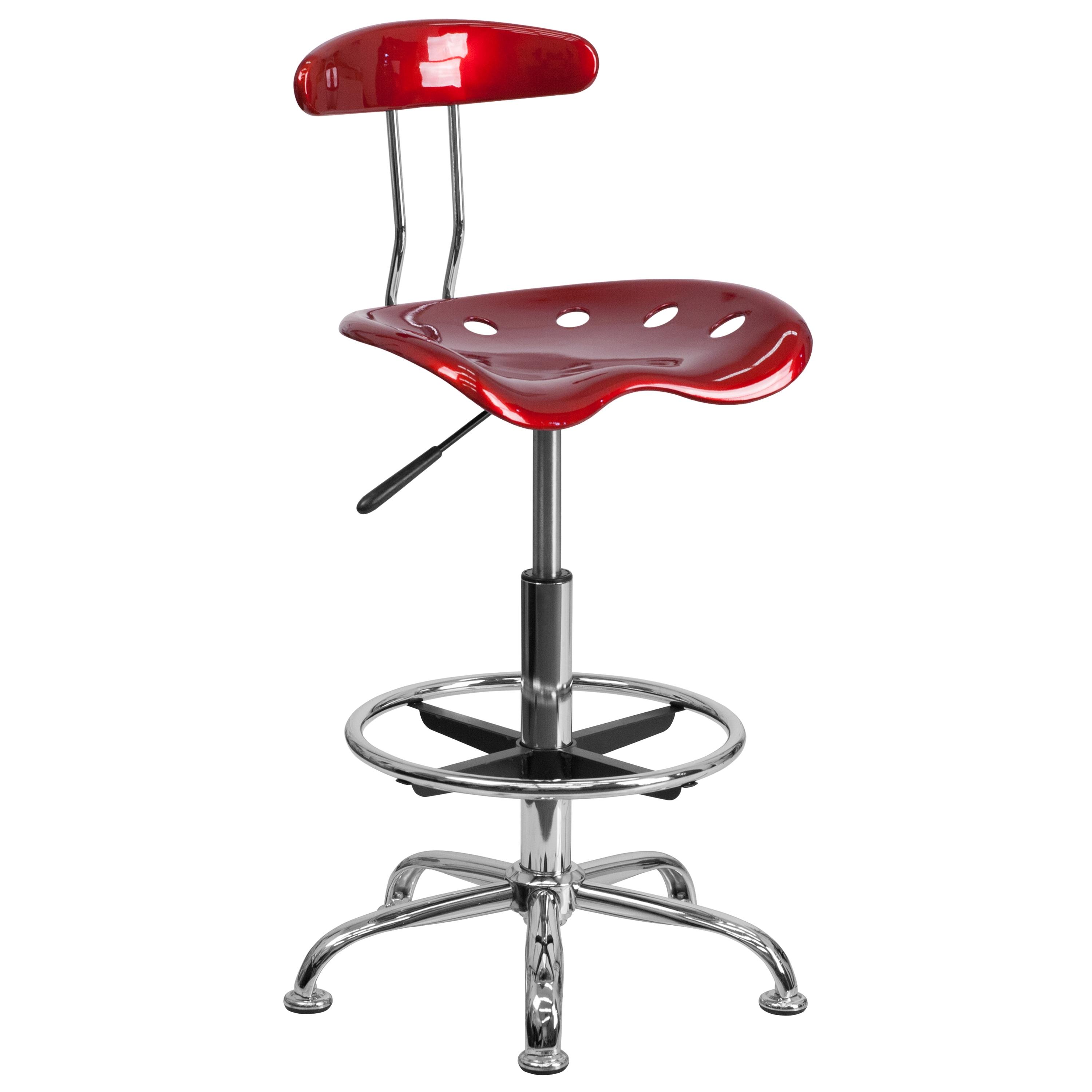 Monroe Adjustable Height Swivel Bar Stool