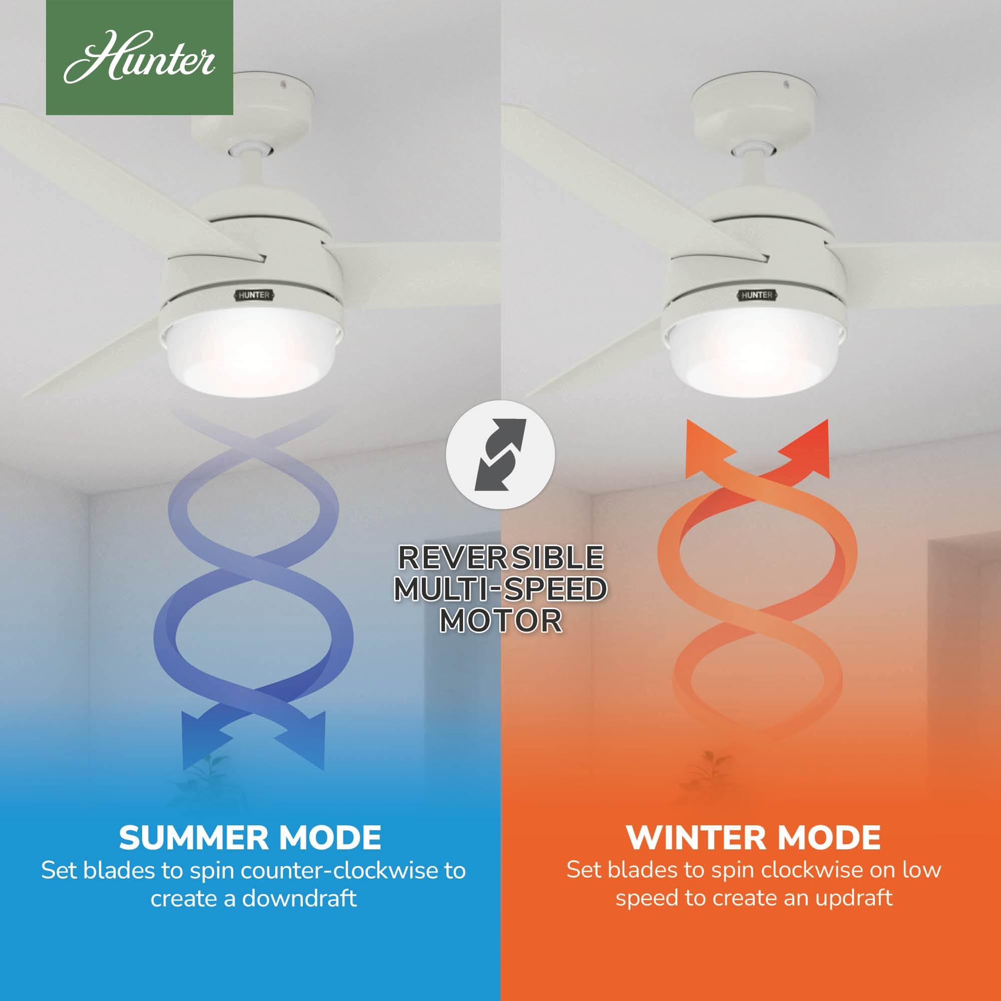 48" Midtown 3 - Blade Standard Ceiling Fan with Remote Control and Light Kit Included