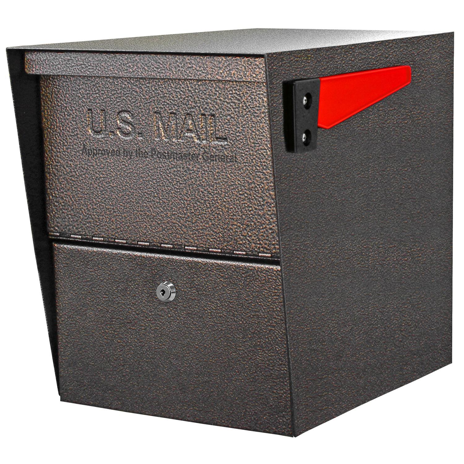 Package Master Locking Post Mounted Mailbox