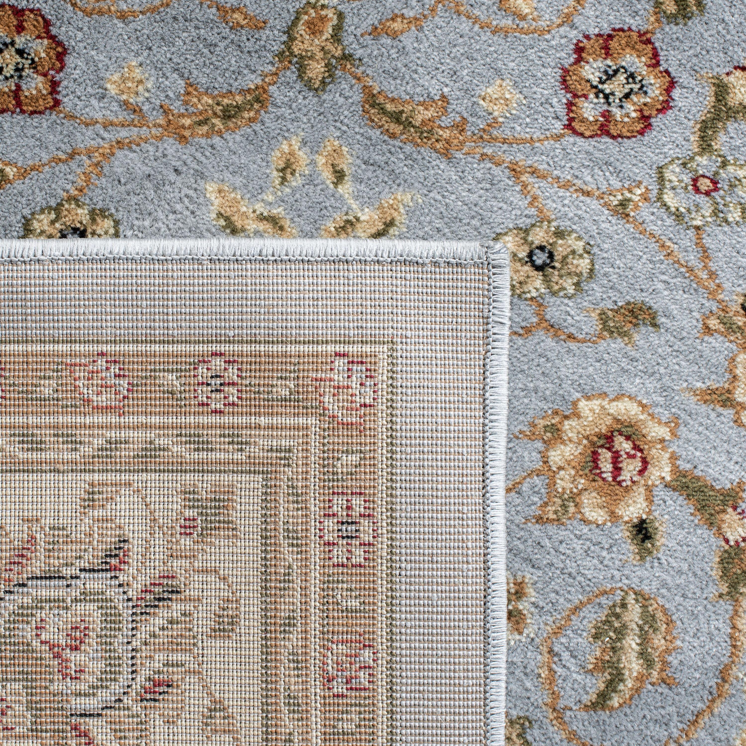 Lyndhurst LNH312 Power Loomed Area Rug - Light Blue/Ivory - 10'x14' - Safavieh