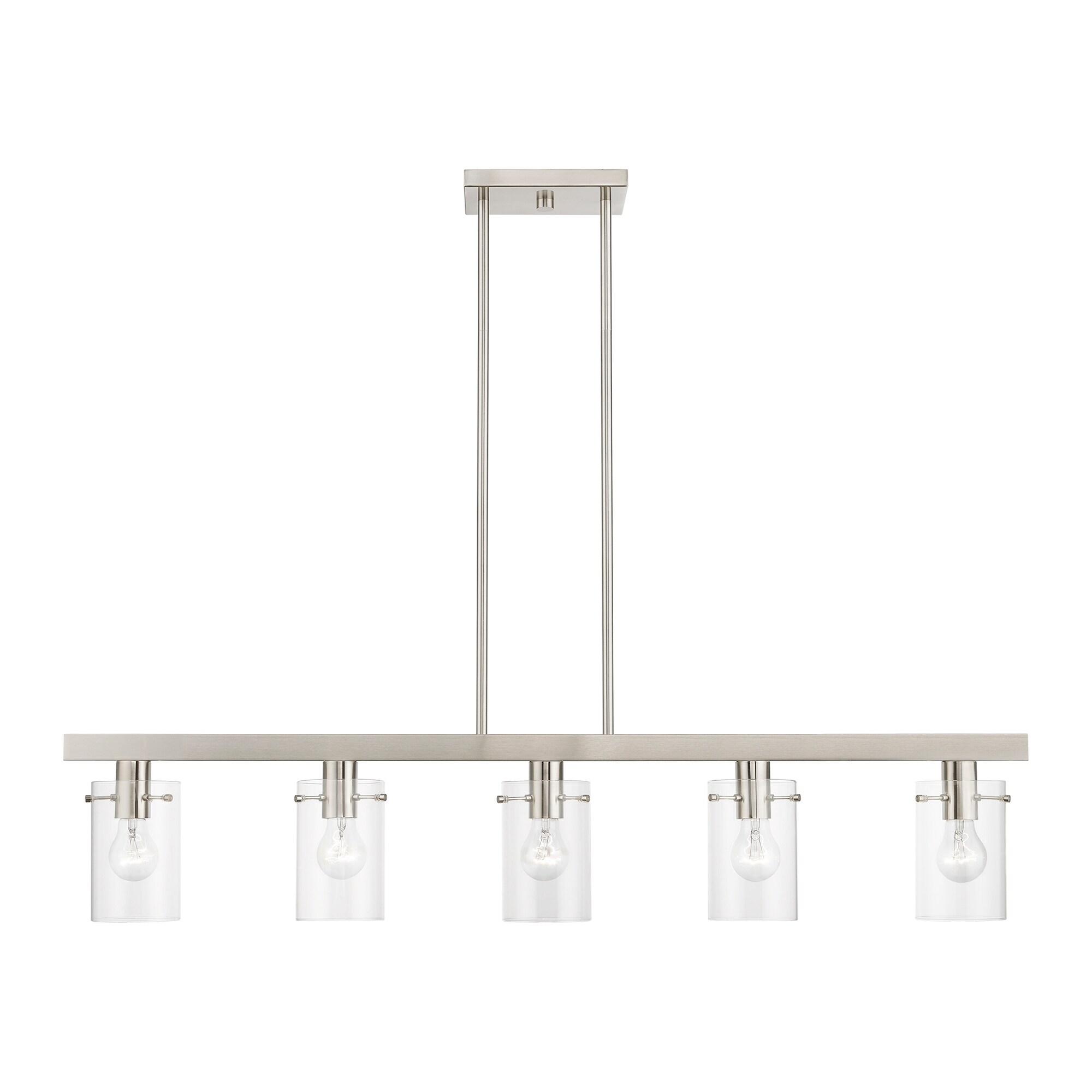 Livex Lighting Munich 5 - Light Chandelier in  Brushed Nickel