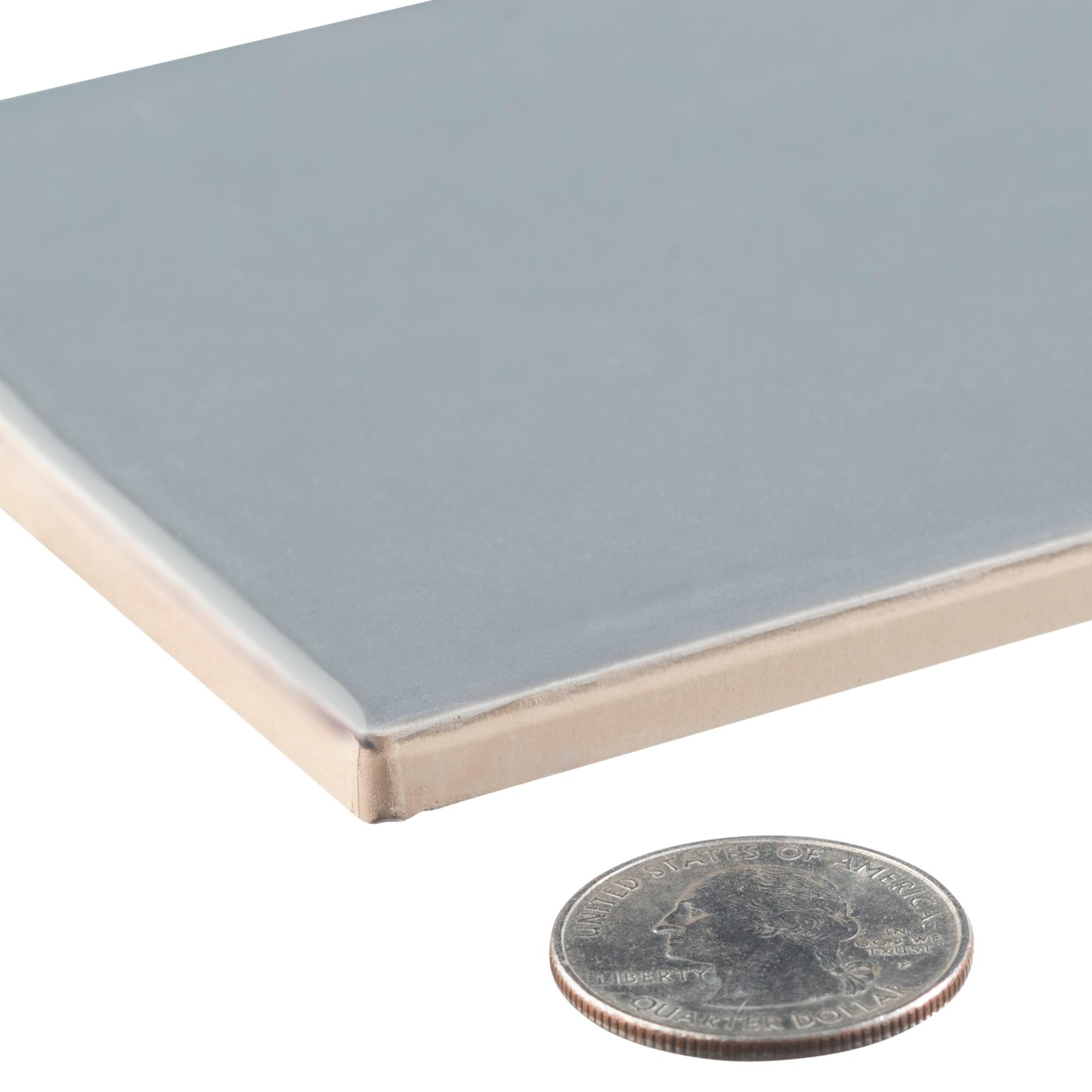 Andova Perfecto-Marvelli 4-in. x 16-in. Subway Textured Glossy Ceramic Wall Tile