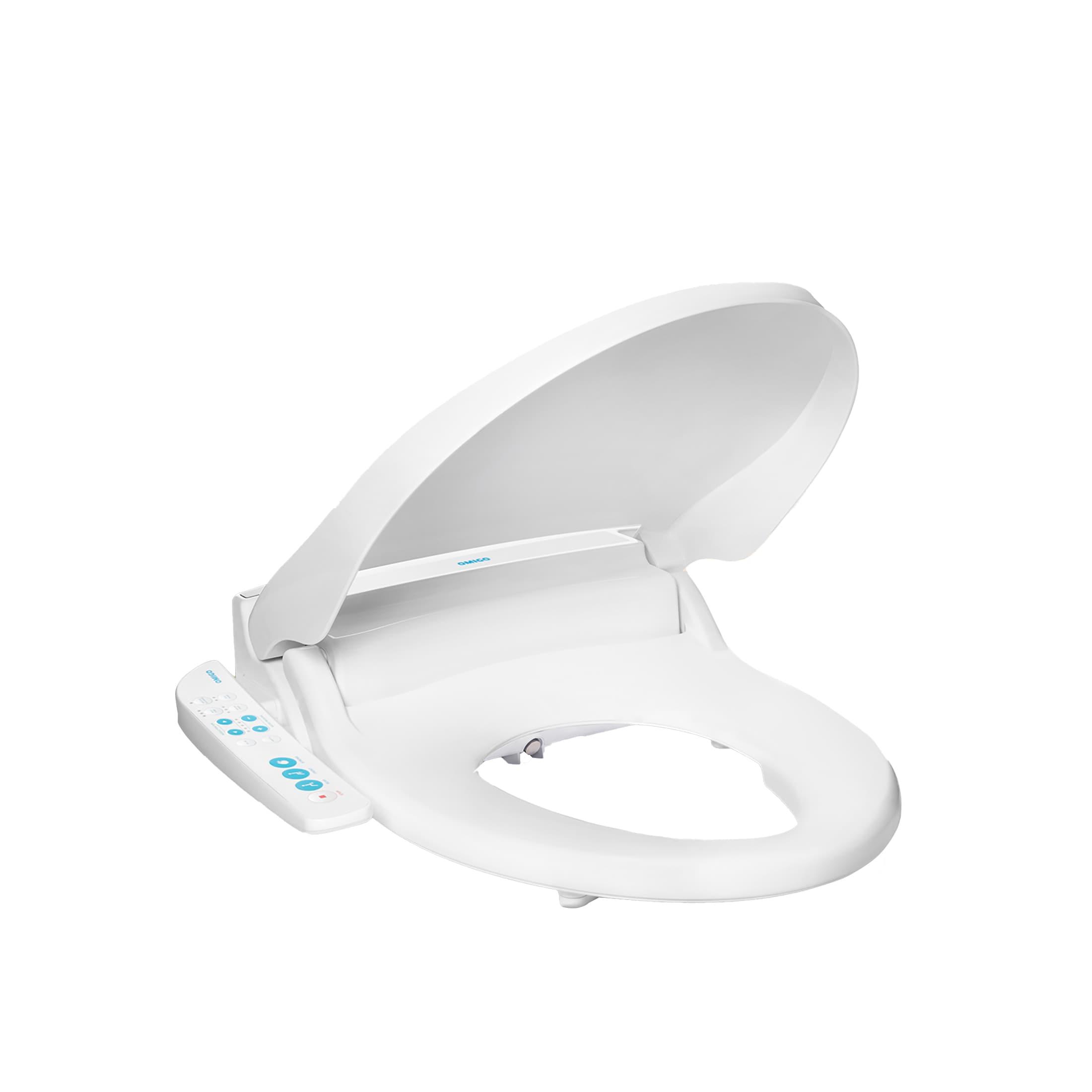 OmigoGS Essential Bidet Toilet Seat, Elongated White