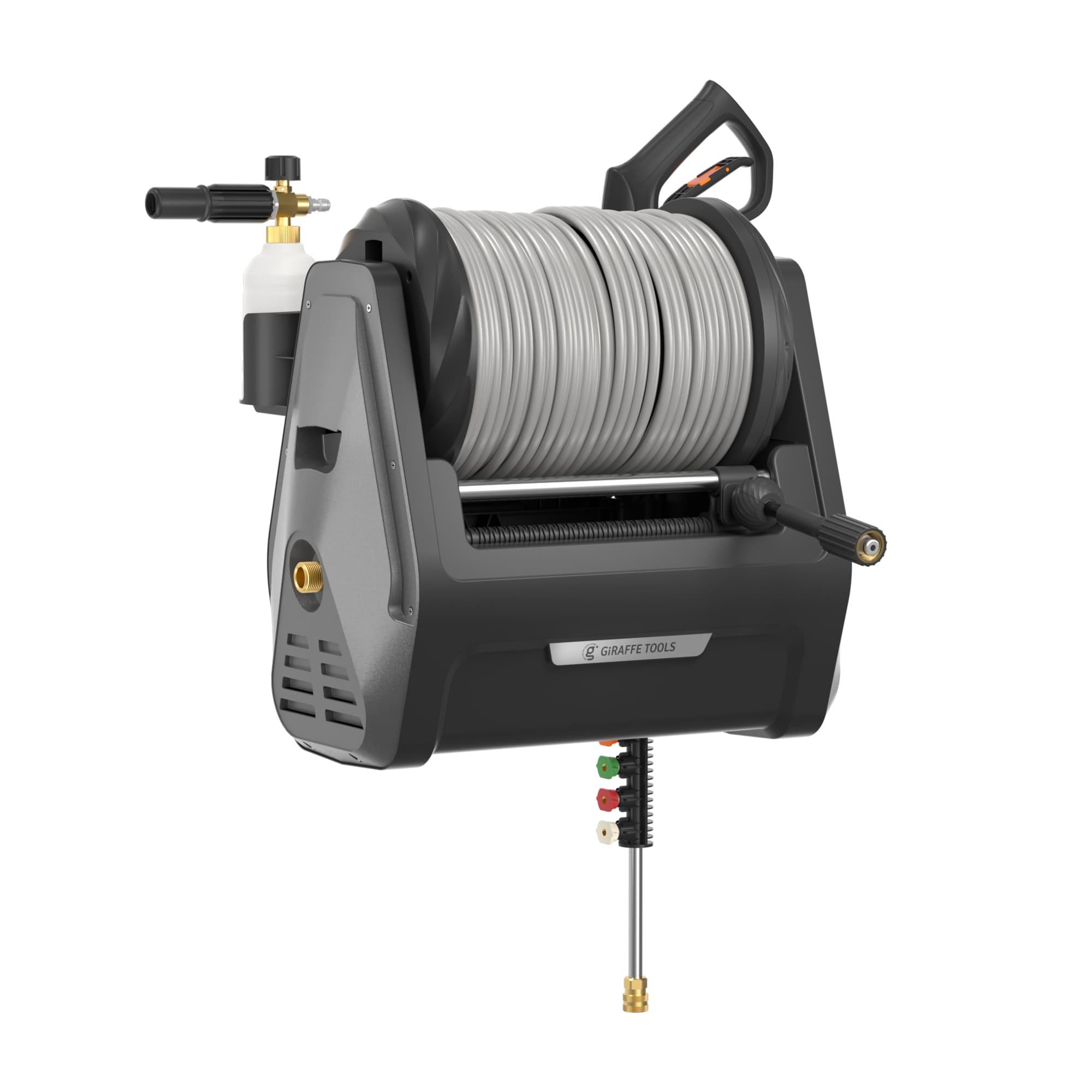Giraffe Tools Grandfalls G30 2400-PSI 1.1-GPM Cold Water Electric Pressure washer with 4 Spray Tips