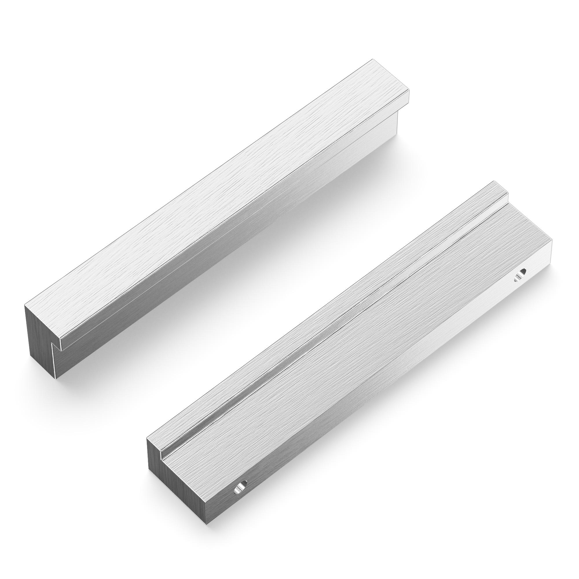 Hickory Hardware Streamline Kitchen Cabinet Handles, Solid Core Drawer Pulls for Cabinet Doors (Set of 10)