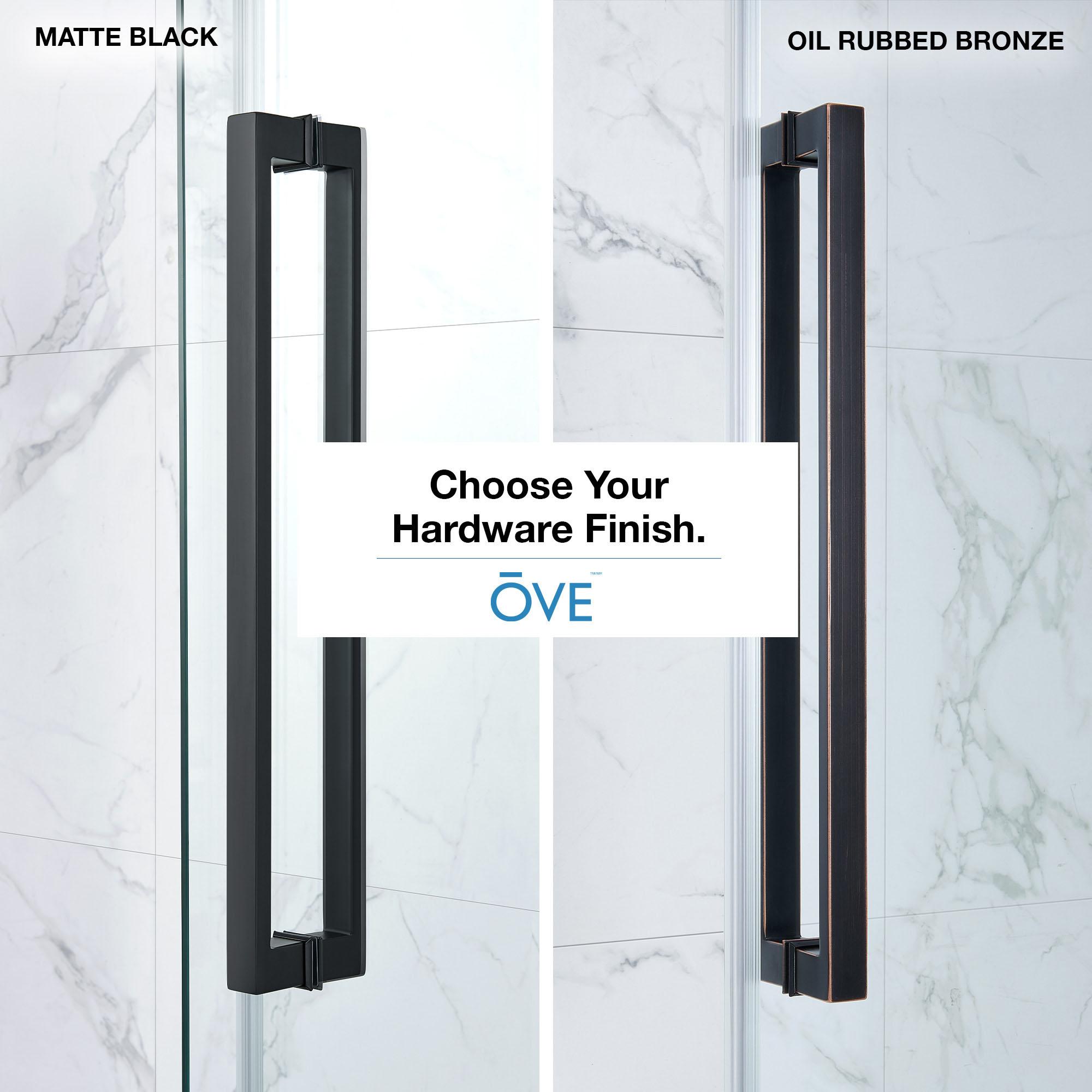 OVE Decors Bel Soft Close 60" x 78" Frameless Sliding Soft Close Shower Door