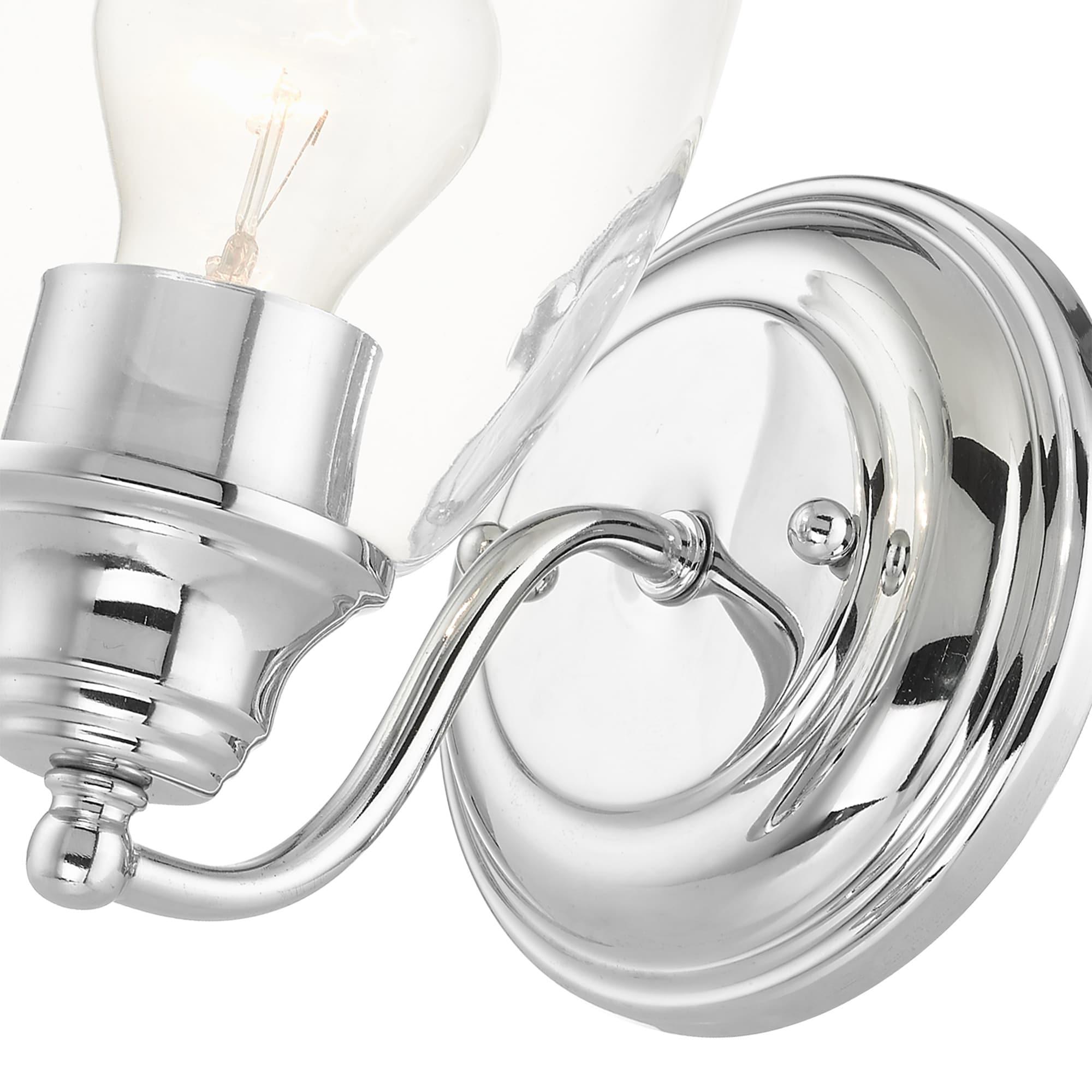 Livex Lighting Montgomery 1 - Light Vanity in  Polished Chrome