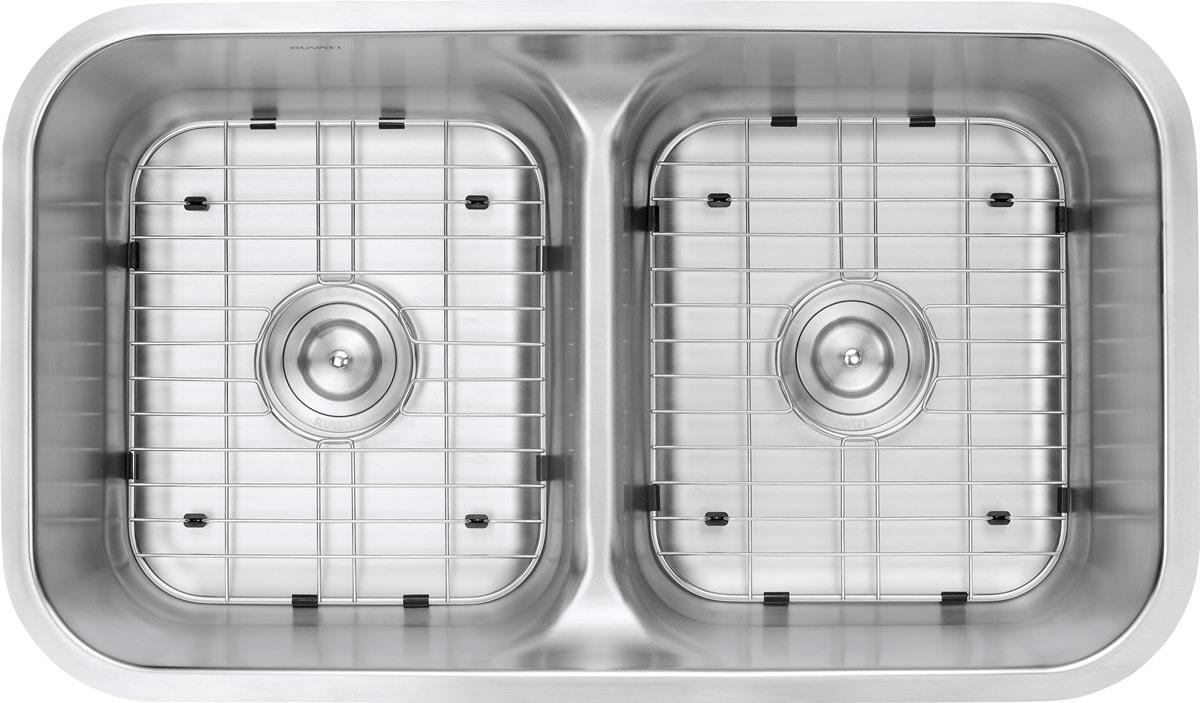 Ruvati 34-inch Stainless Steel Double Bowl Undermount Kitchen Sink