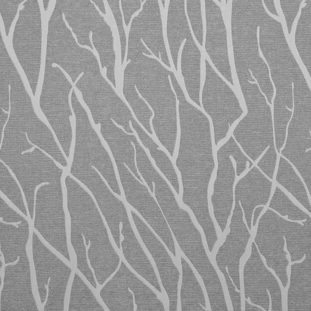 Set of 2 (63"x52") Forest Hill Woven Blackout Grommet Top Window Curtain Panel Gray - Exclusive Home: Thermal Insulated