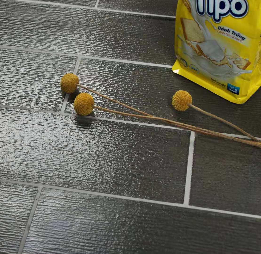 Premium Textured 4" x 12" Straight Edge Glass Subway Tile