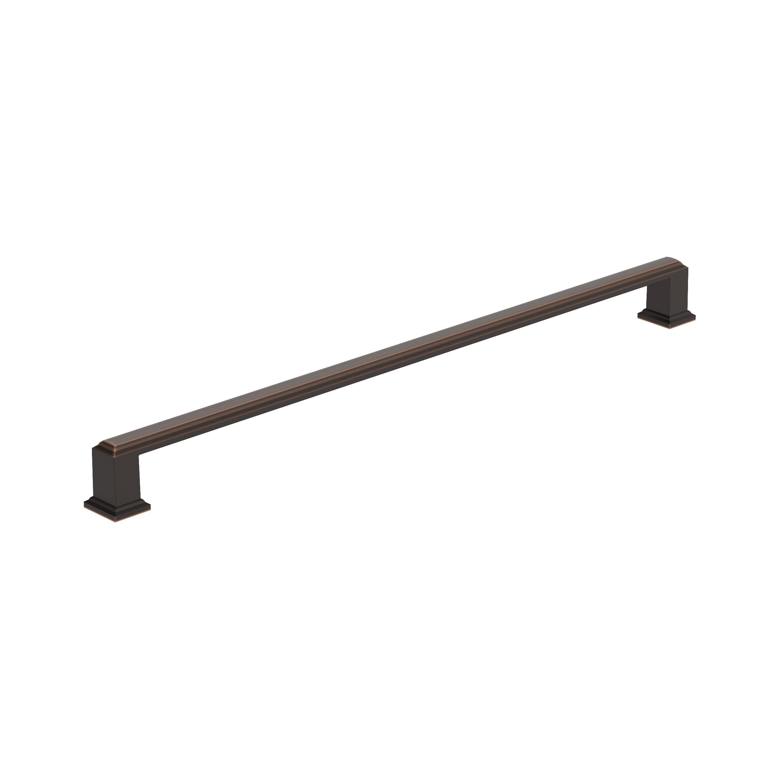 Amerock Appoint 12-5/8 inch (320mm) Center-to-Center Oil-Rubbed Bronze Cabinet Pull