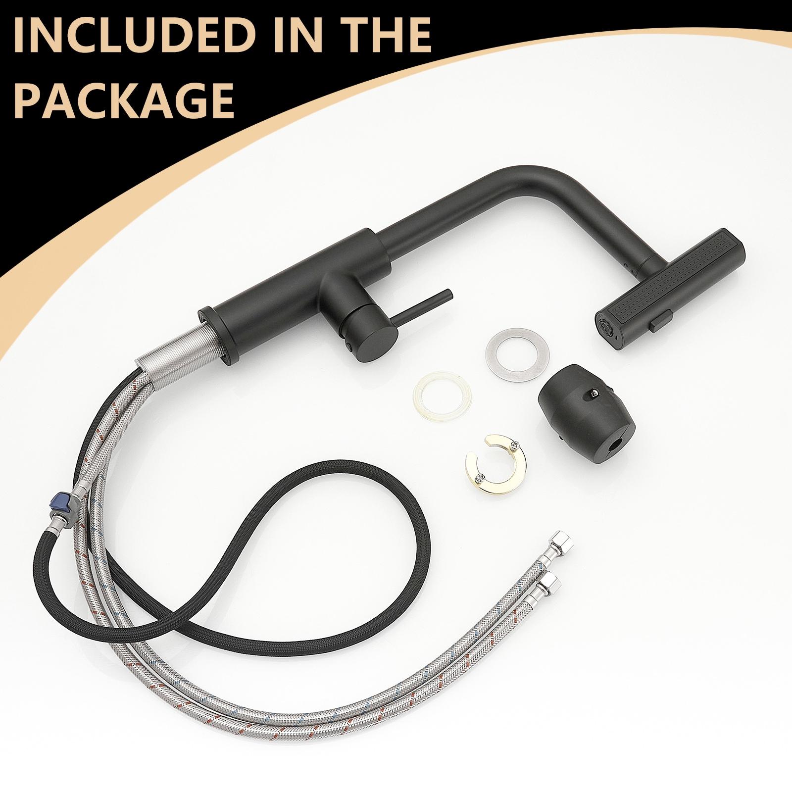 Mondawe Pull Down Kitchen Faucet