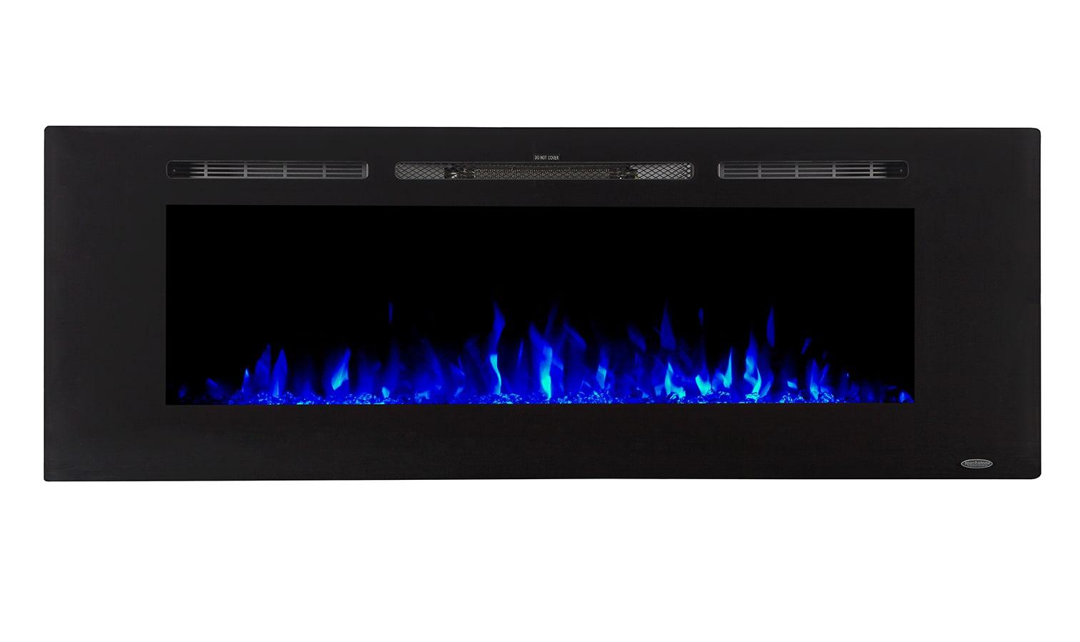 Touchstone The Sideline Electric Fireplace for Recessed or Wall Mount Installation