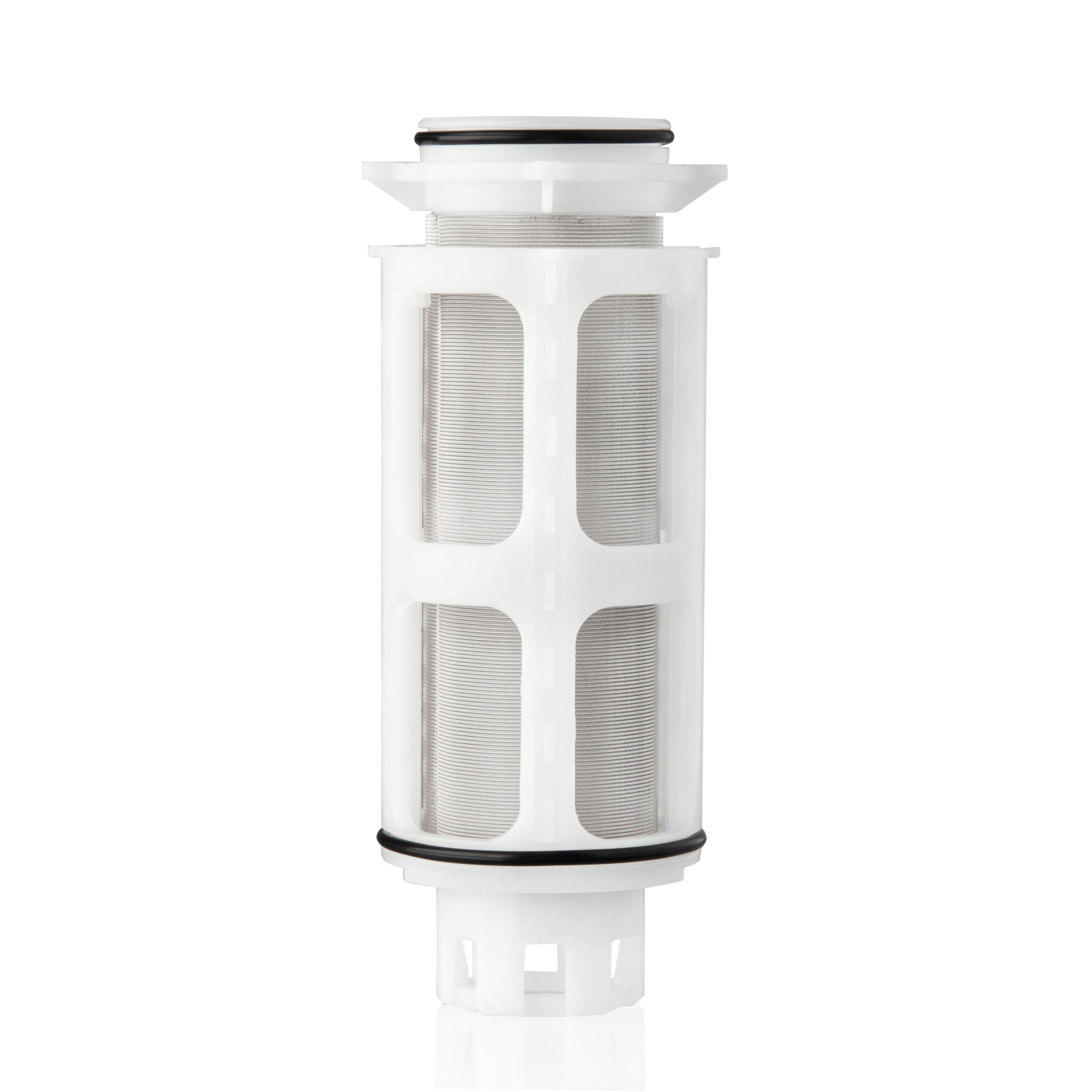 Compact White and Stainless Steel Sediment Filter Cartridge