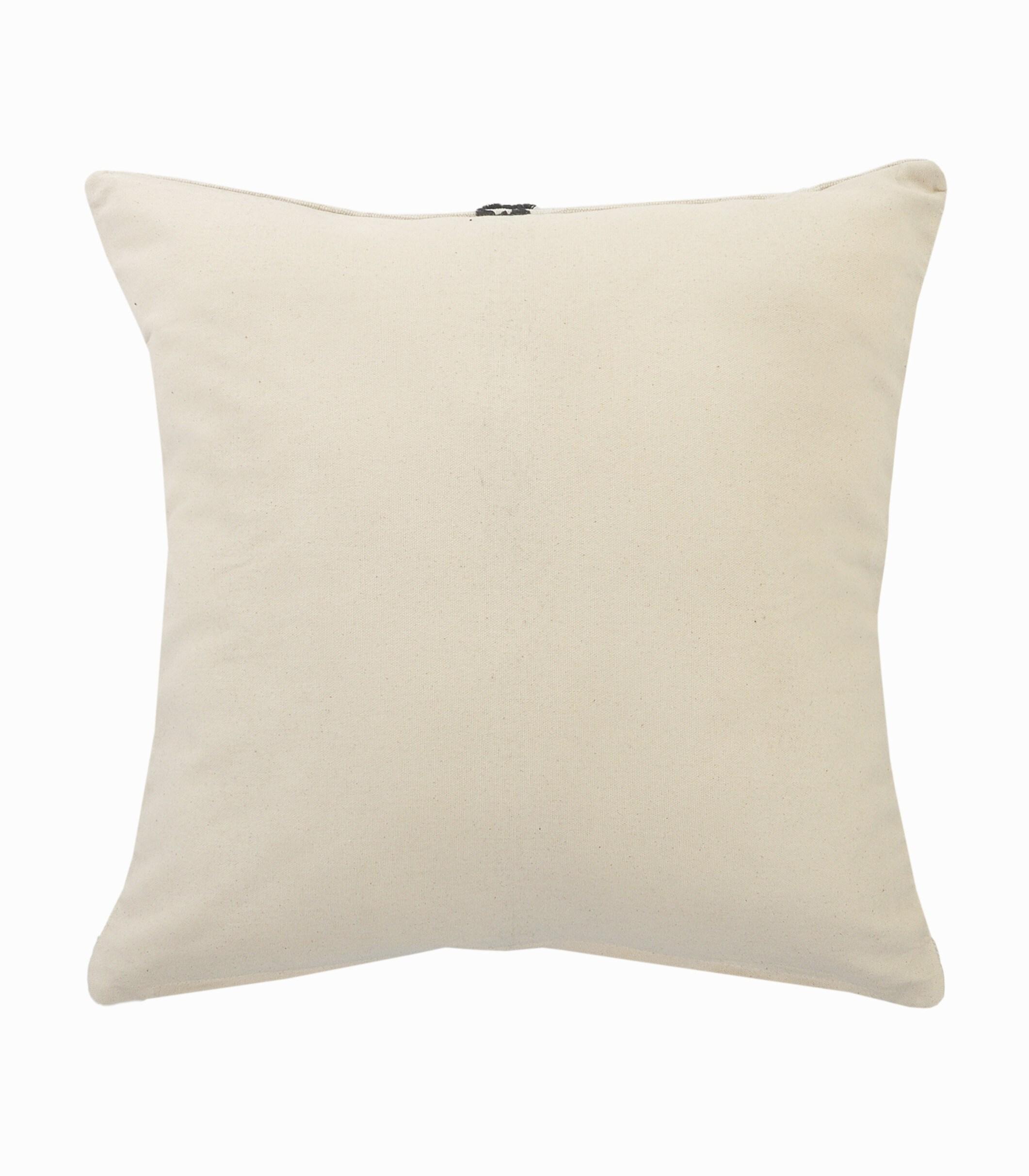 Throw Pillow Textured Cotton Throw Pillow