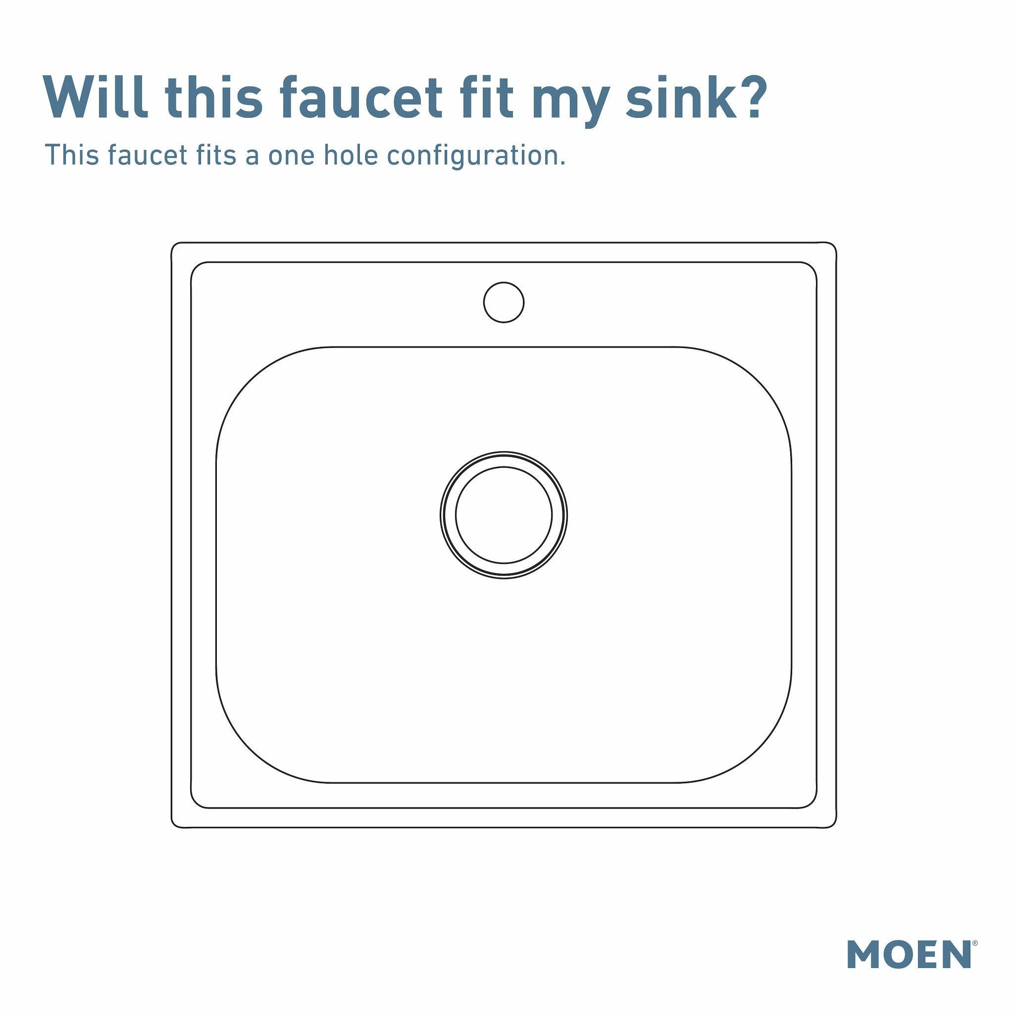Moen Align MotionSense Wave Single Handle Spring Pulldown Kitchen Faucet with Power Clean Technology