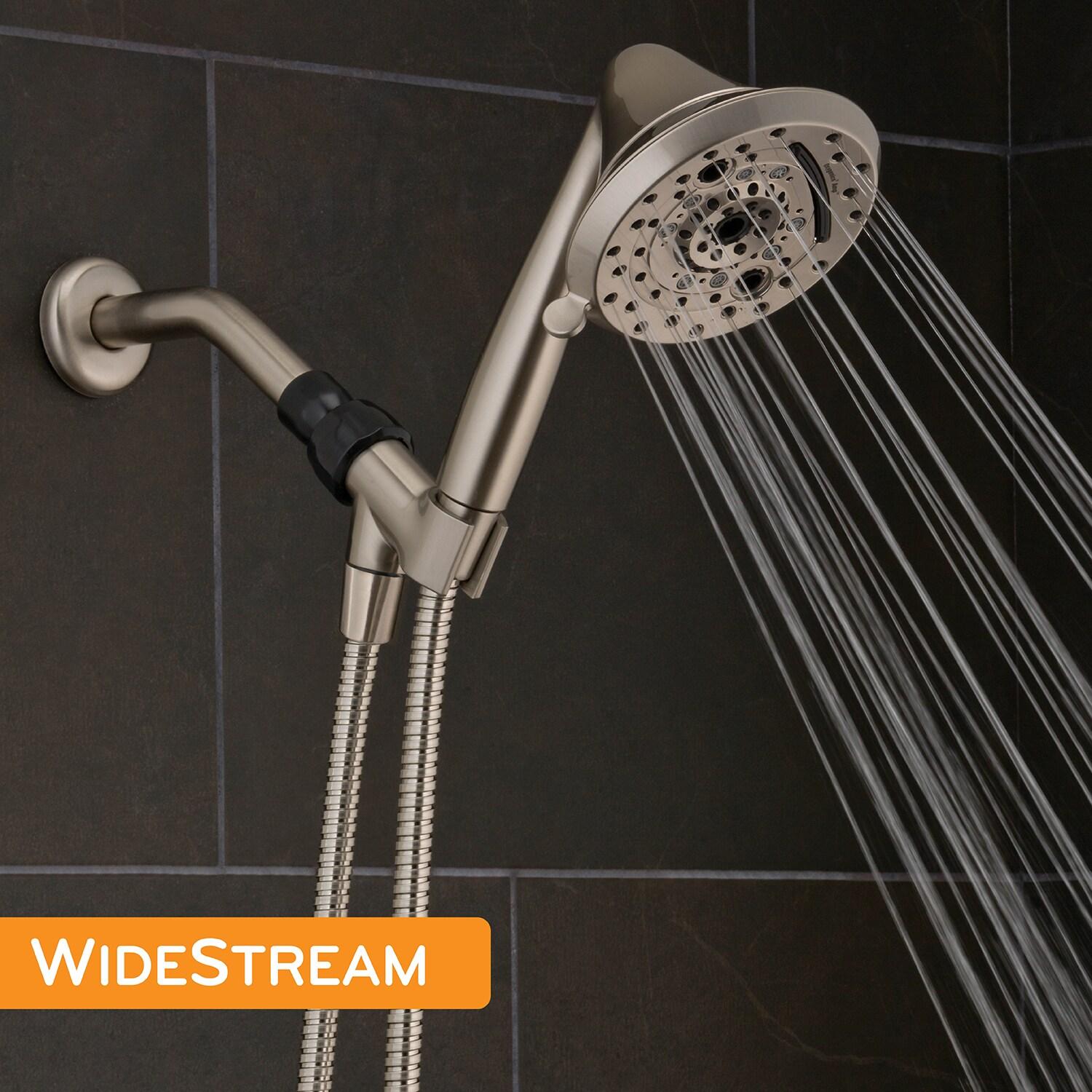 Oxygenics 114187 5 in. 1.8GPM Amp Brushed Nickel Shower Head