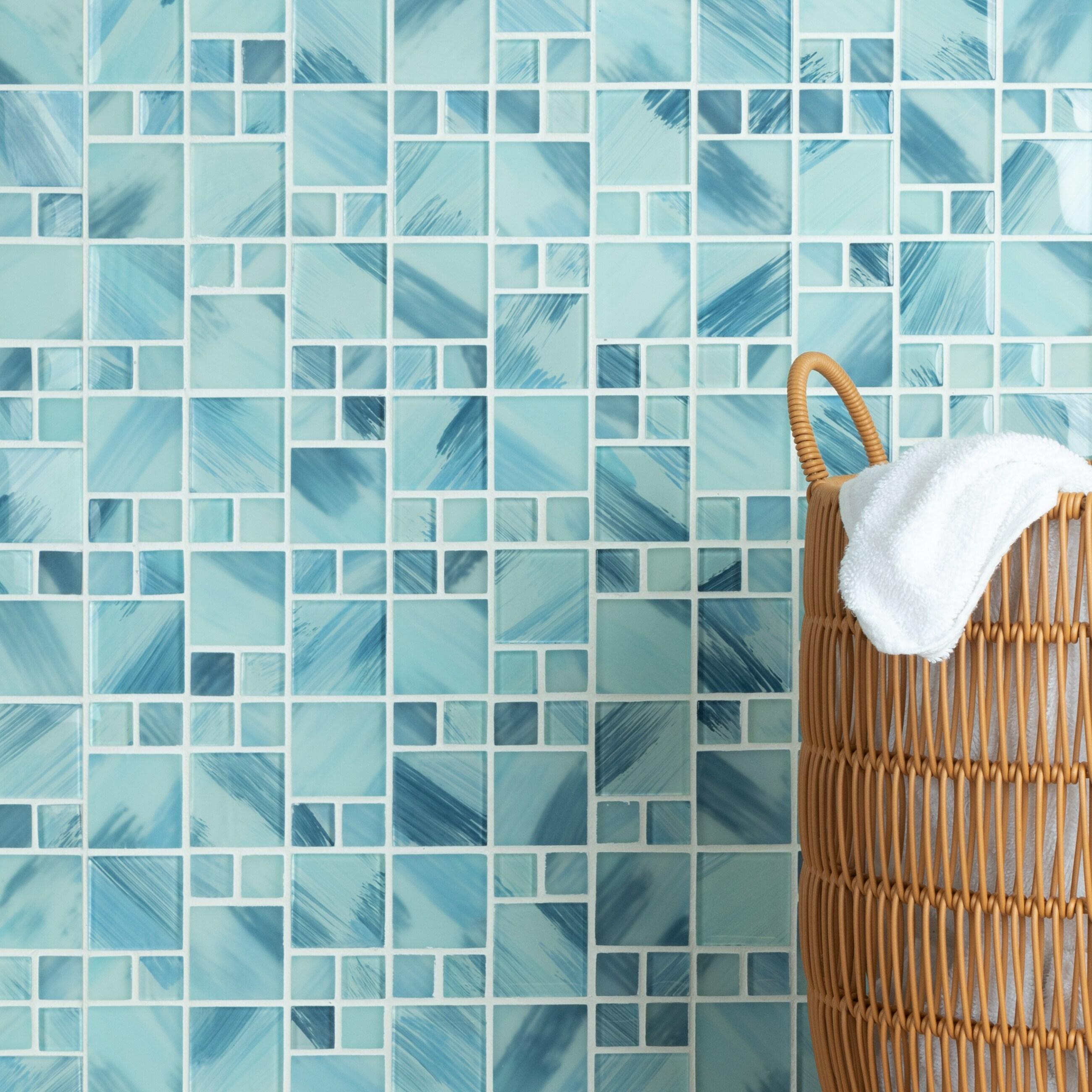 WS Tiles® Swimming Pool Series Glass Mosaic Tile