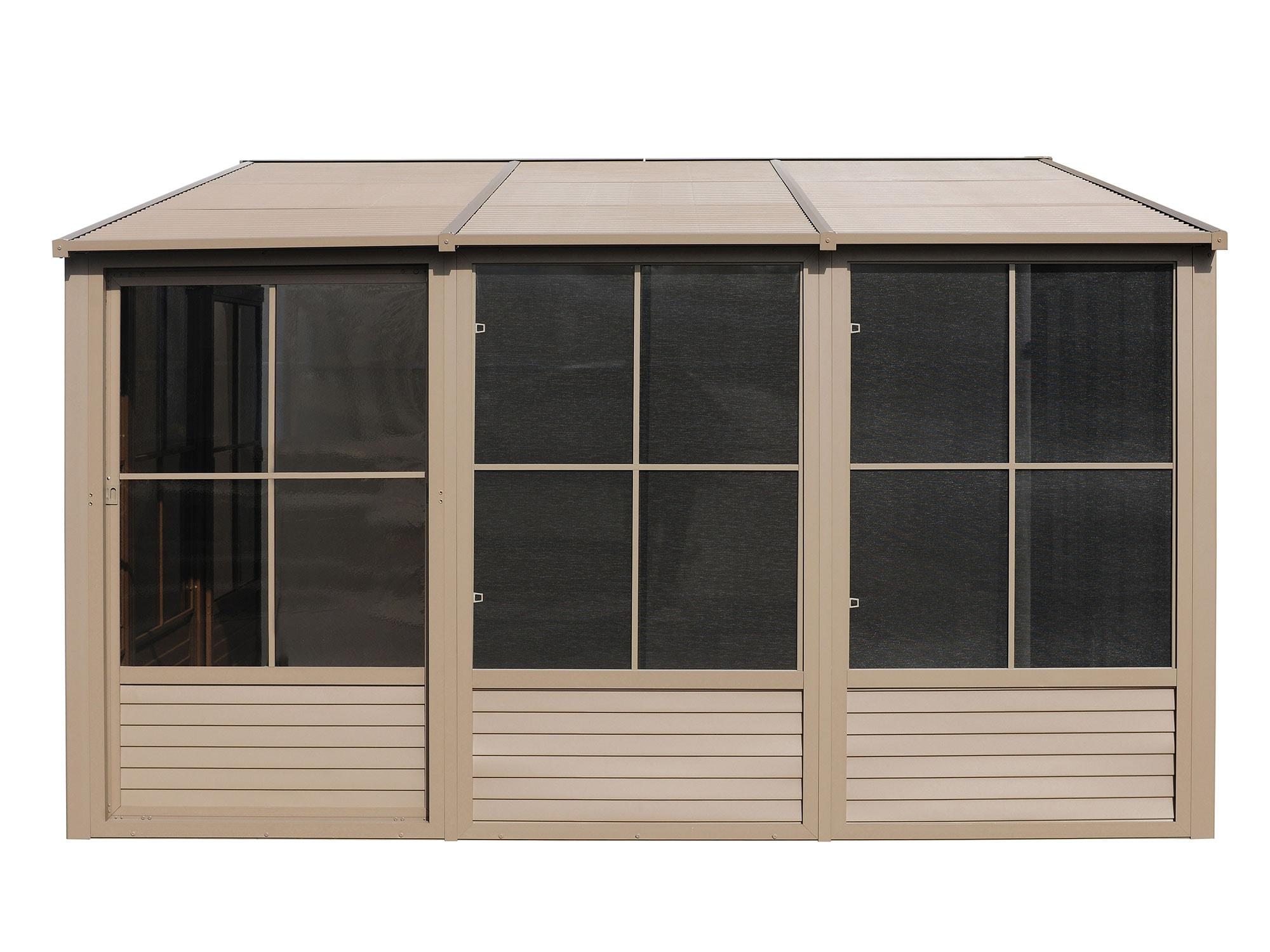 Gazebo Penguin Florence Wall-Mounted Solarium with Metal Roof