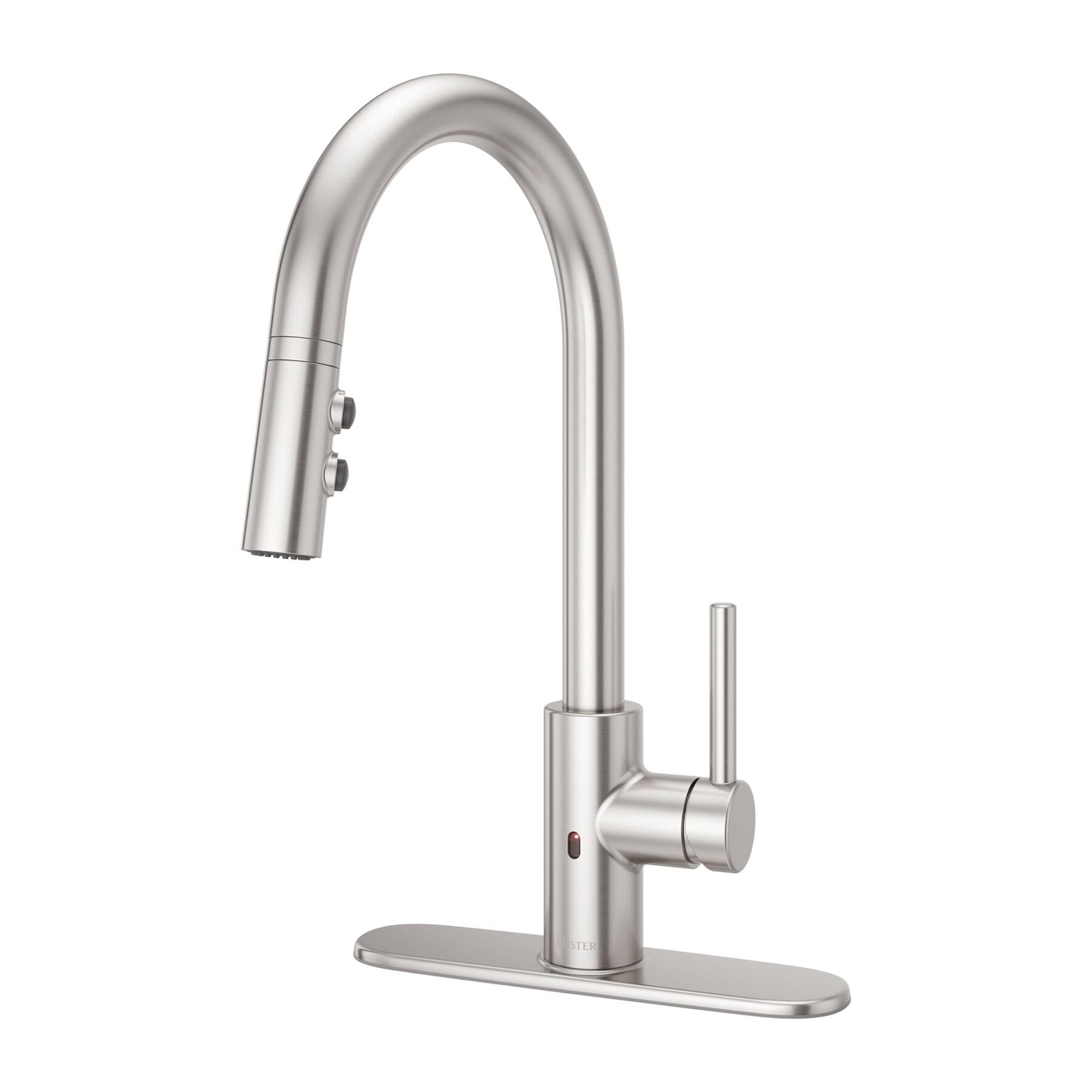 Stellen Pull Down Touchless Single Handle Kitchen Faucet