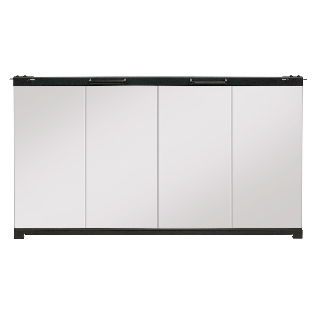 Dimplex Bfdoor33 39" Single Pane Bi-Fold Design Glass Door Kit - Black