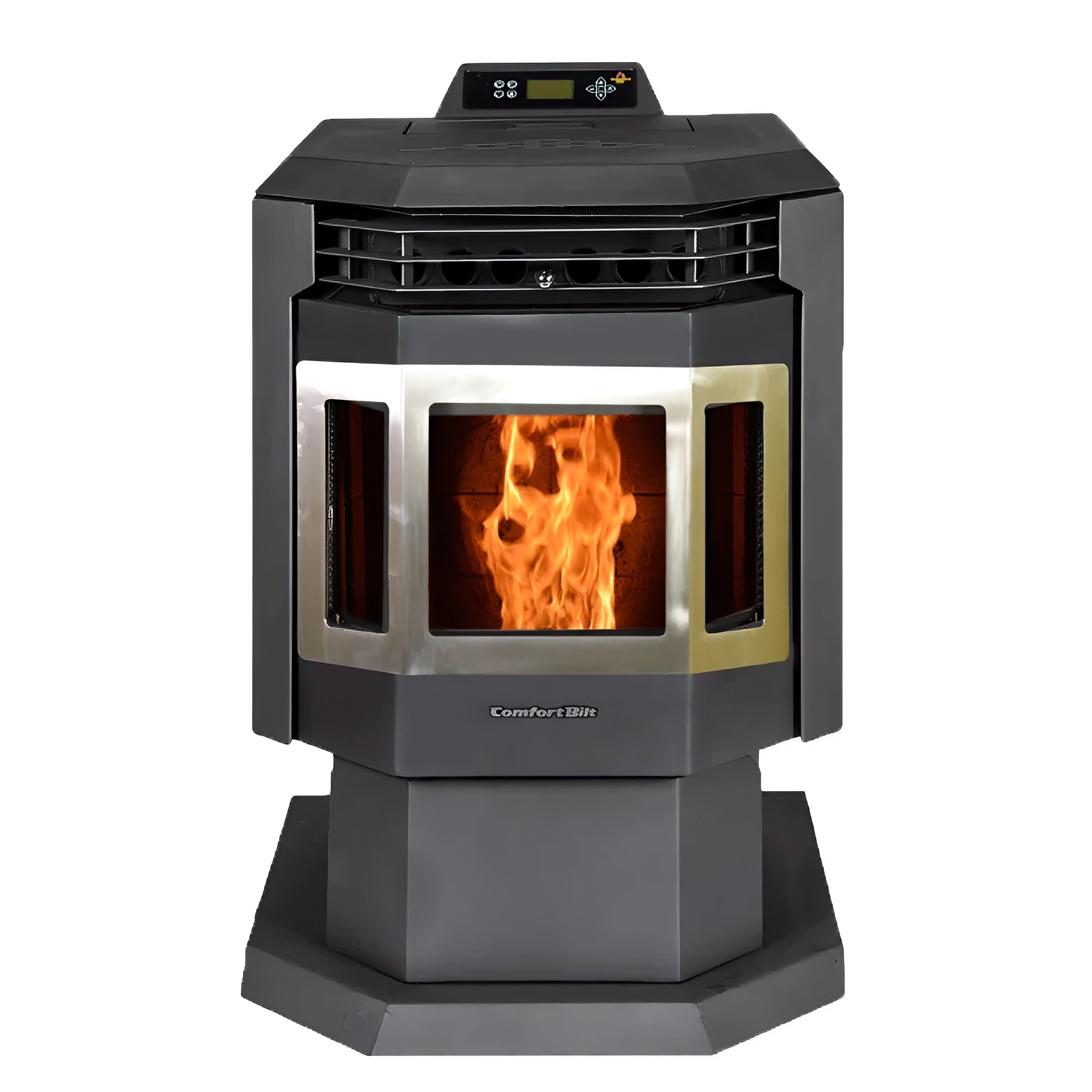 ComfortBilt Pellet Stoves HP21-Black-SS Pellet Stove
