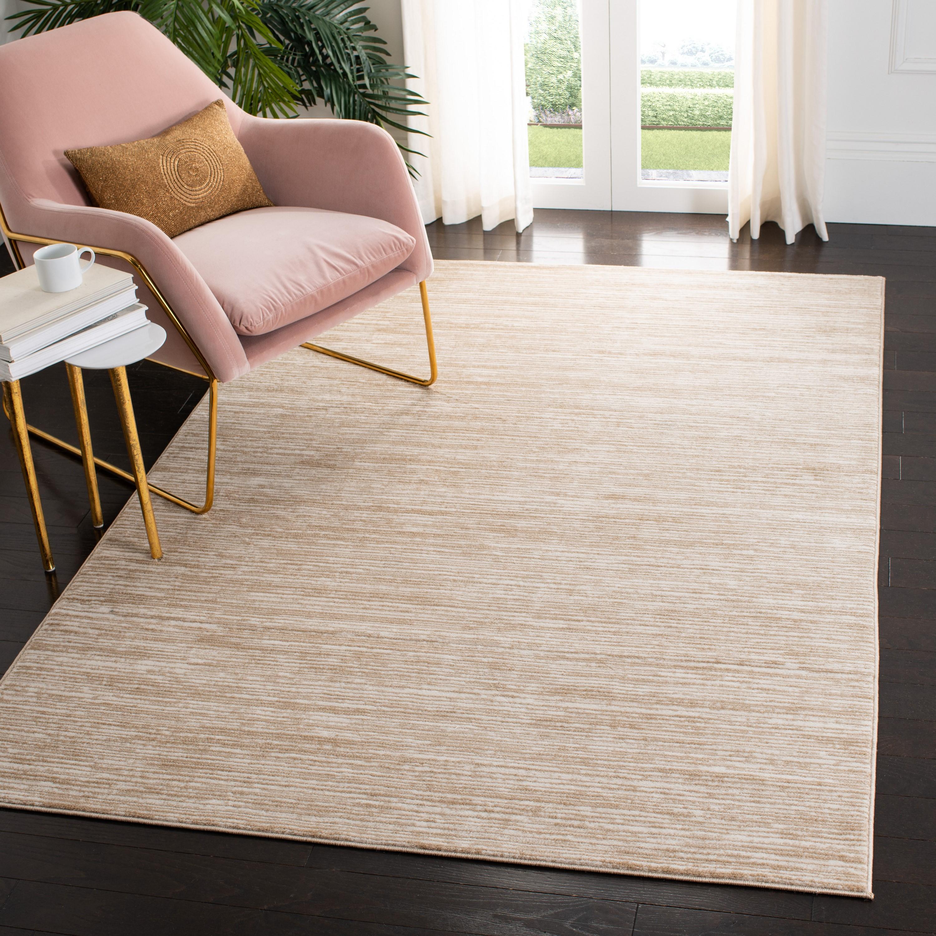 Vision VSN606 Power Loomed Area Rug - Creme - 3'x3' - Safavieh.