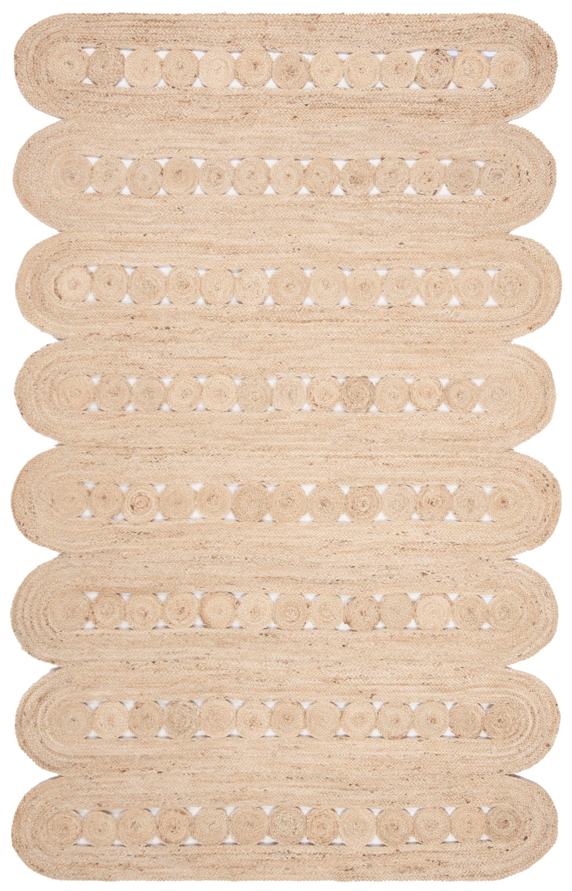 Natural Fiber NF365 Hand Woven Area Rug - Ivory - 4'x6' - Safavieh.