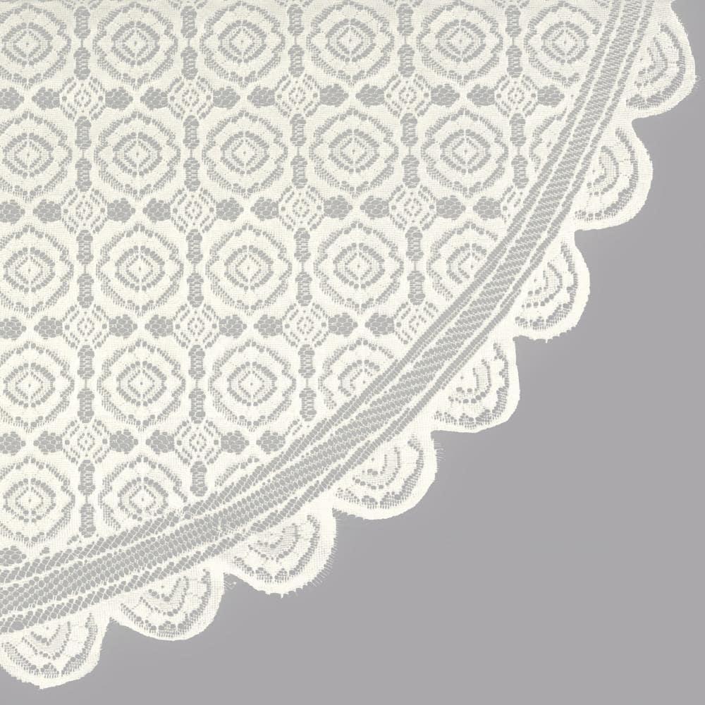 Design Imports  Lace Tablecloth, Vintage, 63" Round