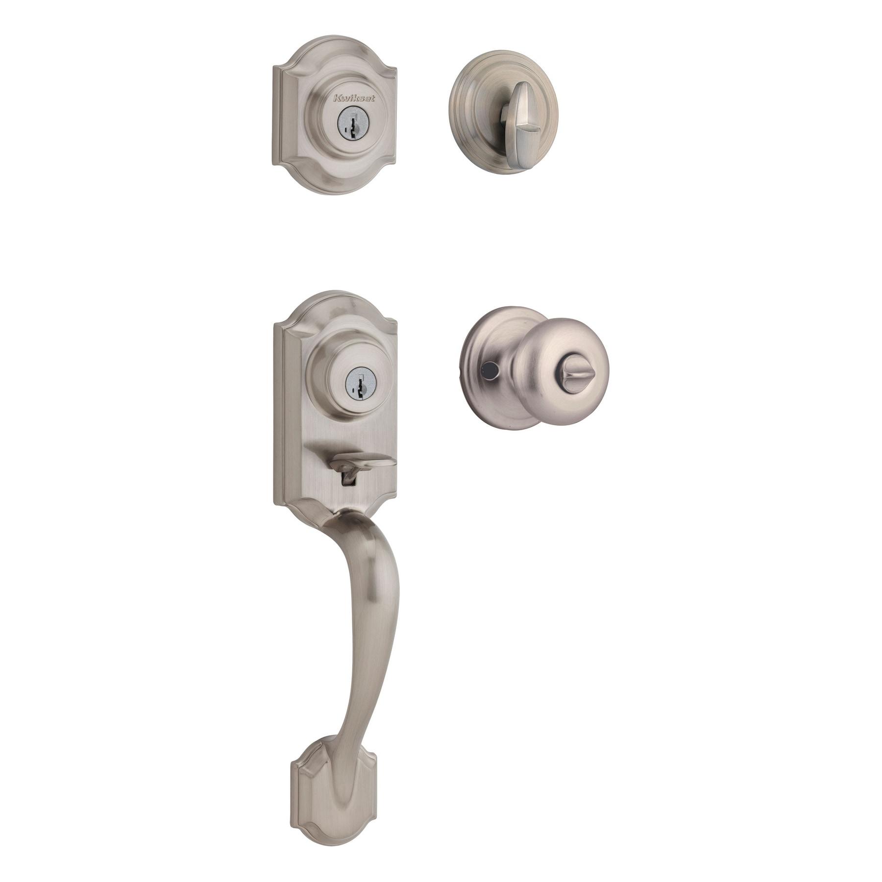 Handleset with Single Cylinder Deadbolt