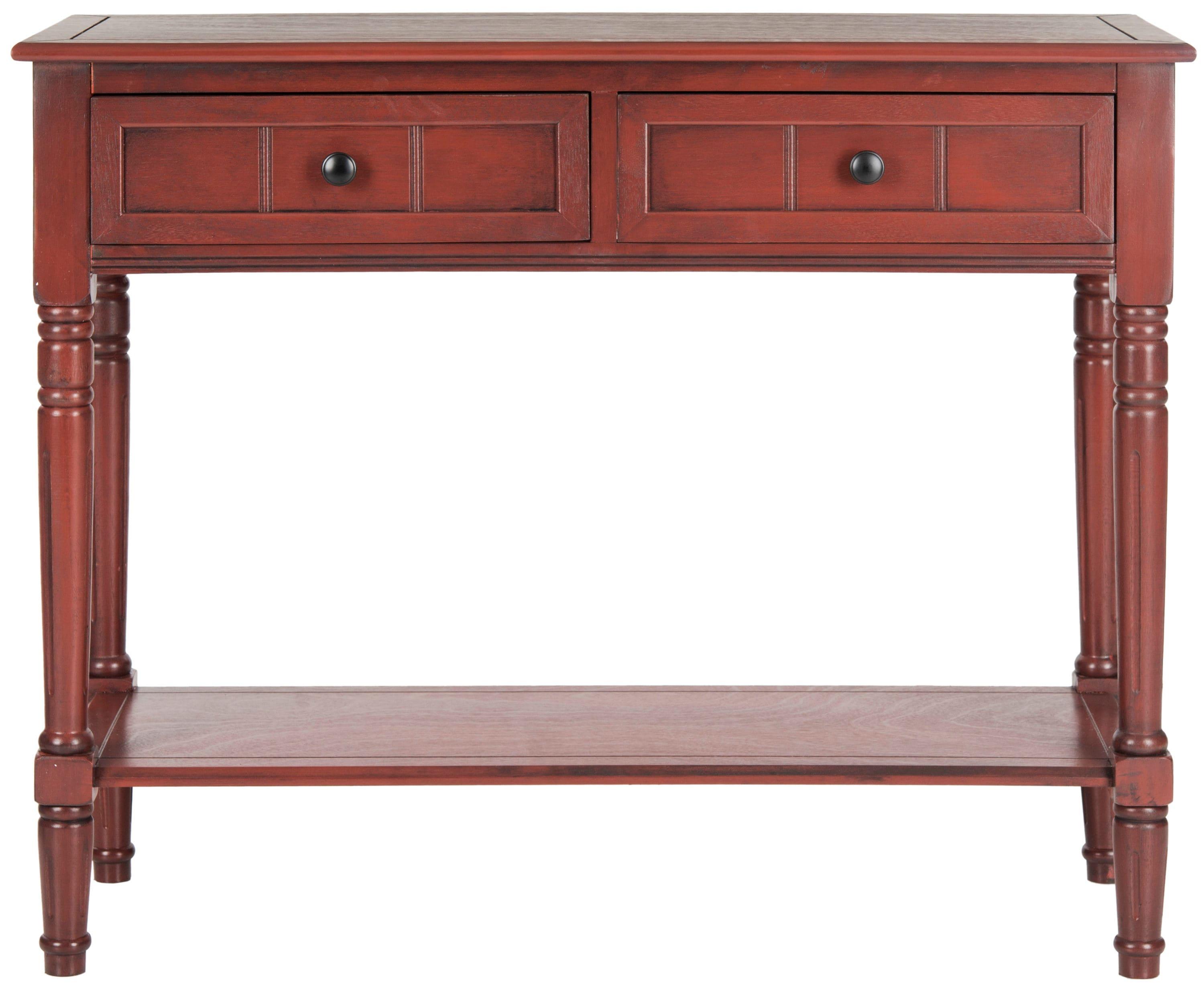 Samantha Console Table - Red - Safavieh