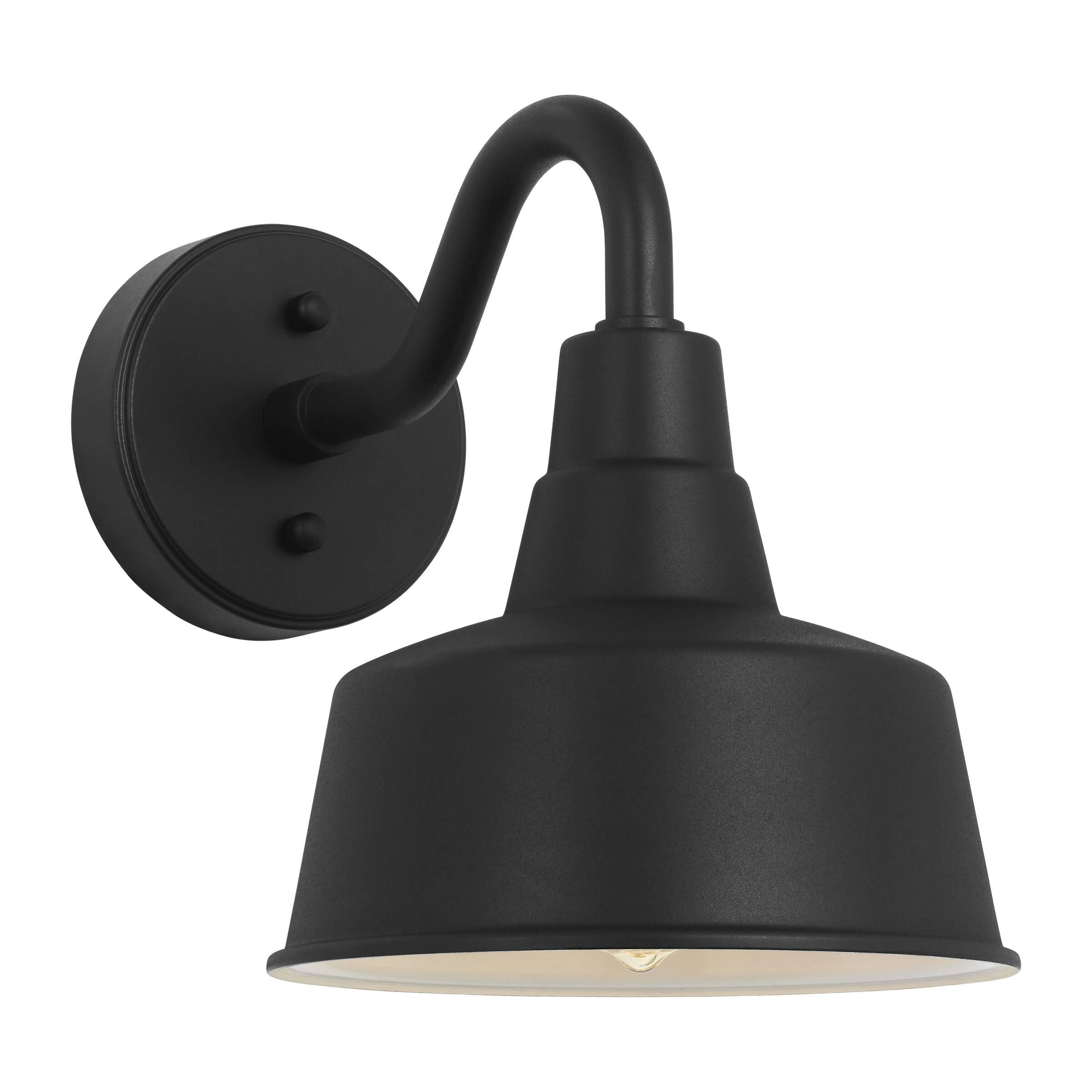 Single Light Dome Outdoor Wall Light
